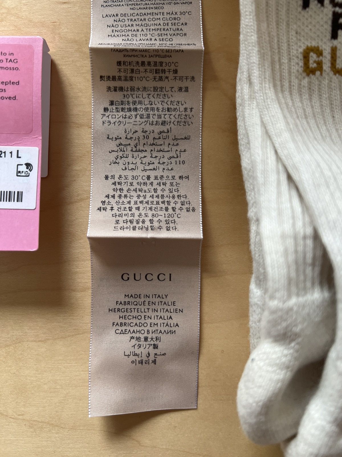 Gucci The North Face Gucci: Men’s Socks, Size Large Size ONE SIZE - 16 Thumbnail