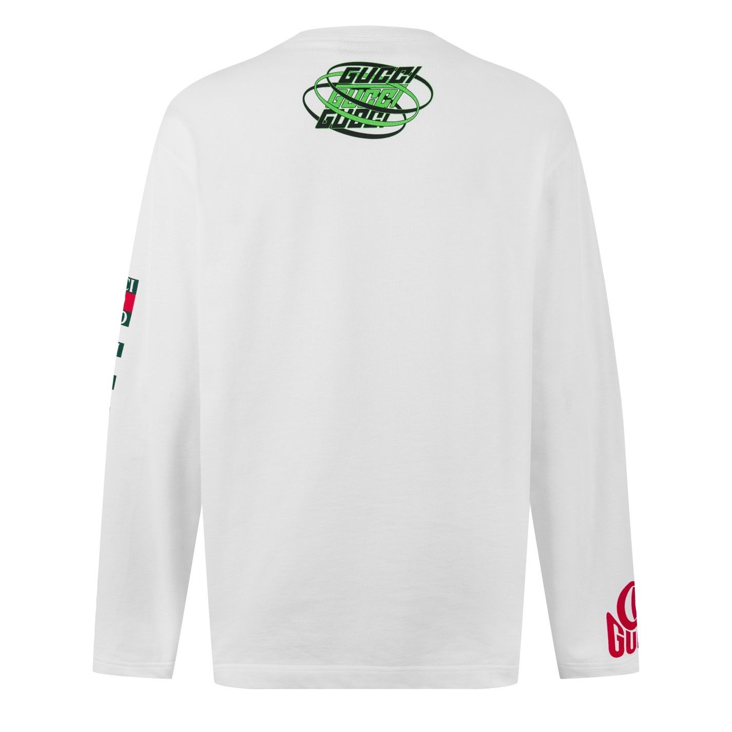 Gucci GUCCI Logo Print Long Sleeve T-Shirt Size US L / EU 52-54 / 3 - 6 Thumbnail
