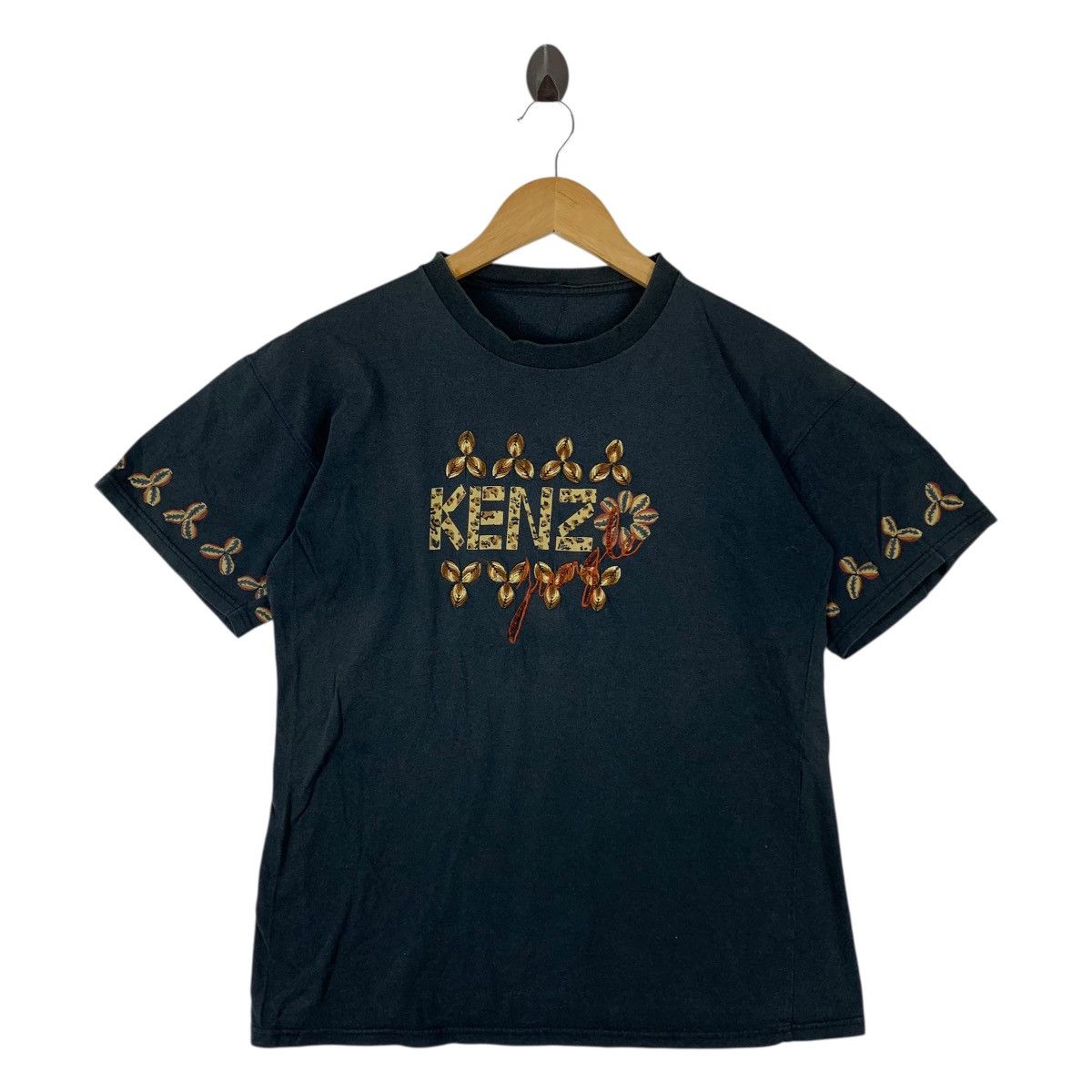 Kenzo Vintage Kenzo Jungle Leopard Print Tee Size US S / EU 44-46 / 1 - 1 Thumbnail
