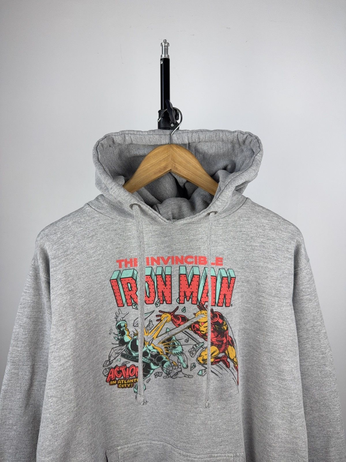 Marvel Comics 00s Marvel Comics Graphic Hoodie Colorful Big Logo Pullover Size US XL / EU 56 / 4 - 2 Thumbnail