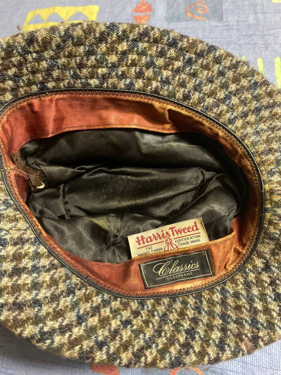 Harris Tweed Harris Tweed cap hat Size ONE SIZE - 8 Thumbnail