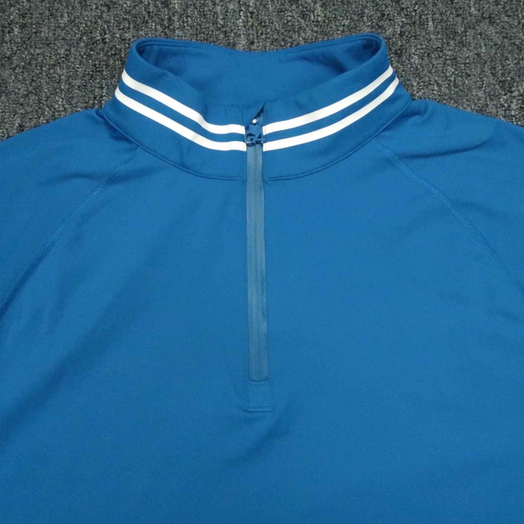 G/FORE G/Fore Pullover Mens Large Blue Core Mid Quarter Zip Performance Golf Shirt Size US L / EU 52-54 / 3 - 2 Thumbnail