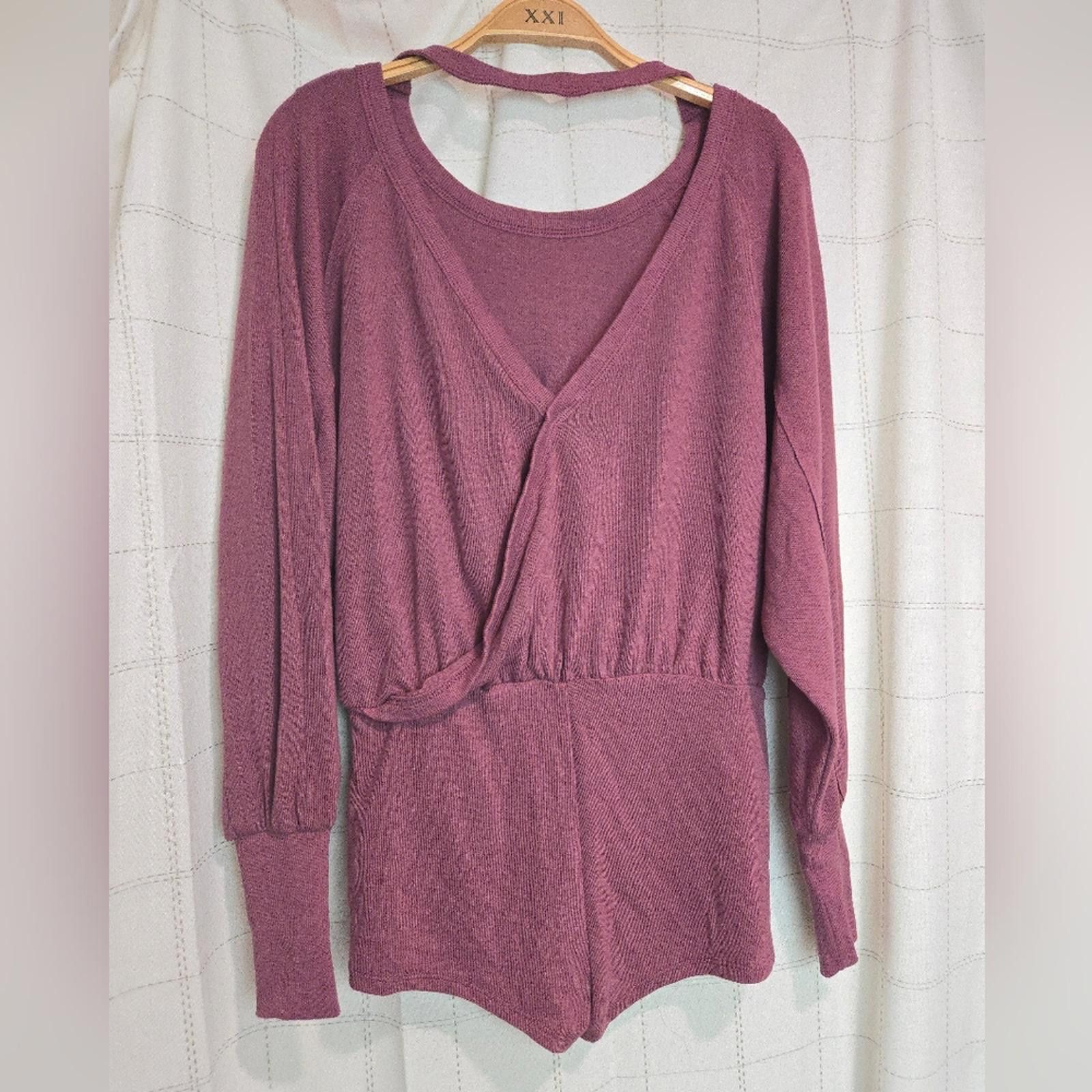 Designer Daily Practice by Anthropologie Crew Neck Bodysuit Size 26" / US 2 / IT 38 - 6 Thumbnail