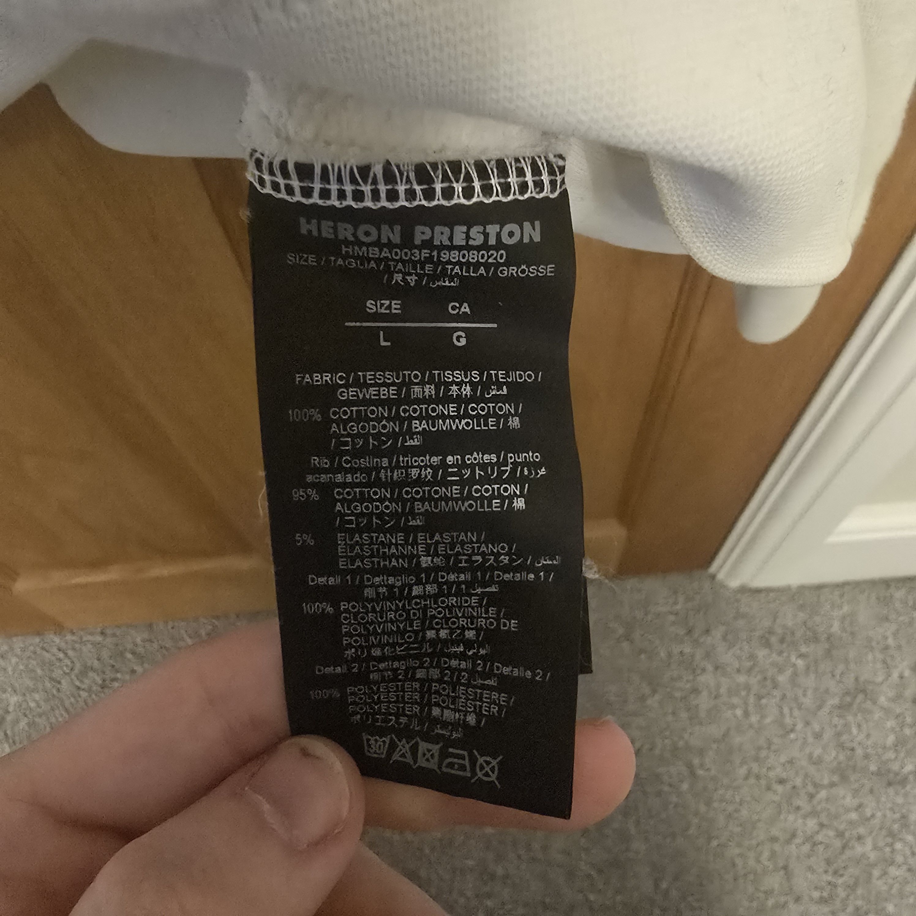 Heron Preston Heron Preston NASA Sweatshirt Size US L / EU 52-54 / 3 - 4 Thumbnail