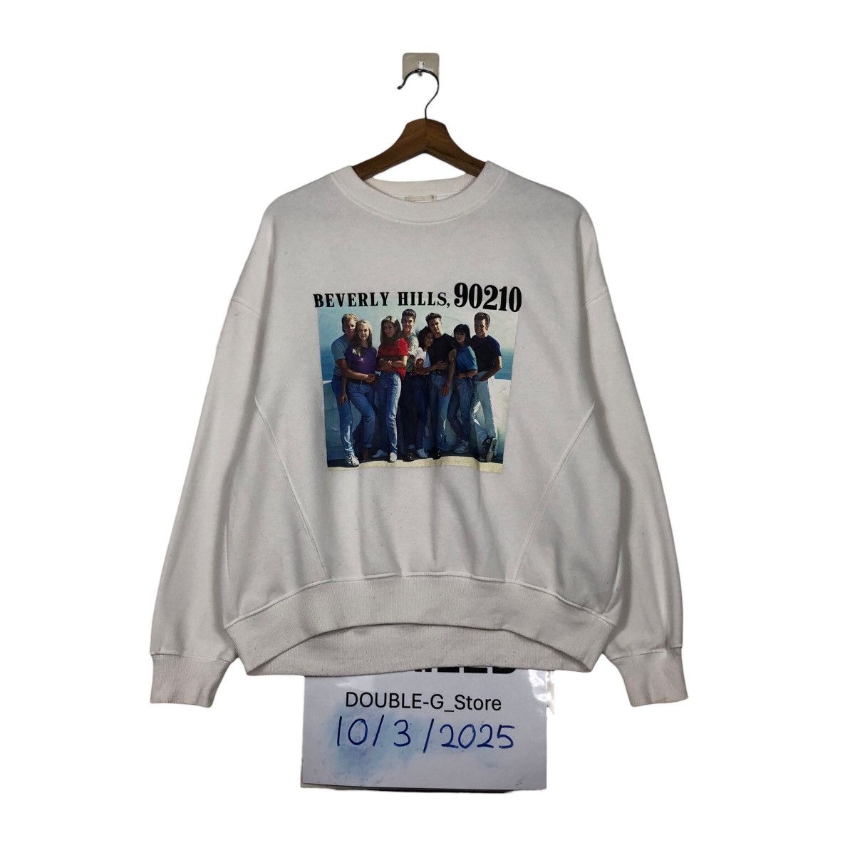 Japanese Brand × Vintage 📌Vintage Sweatshirt Beverly Hills Big Logo Size US S / EU 44-46 / 1 - 1 Thumbnail