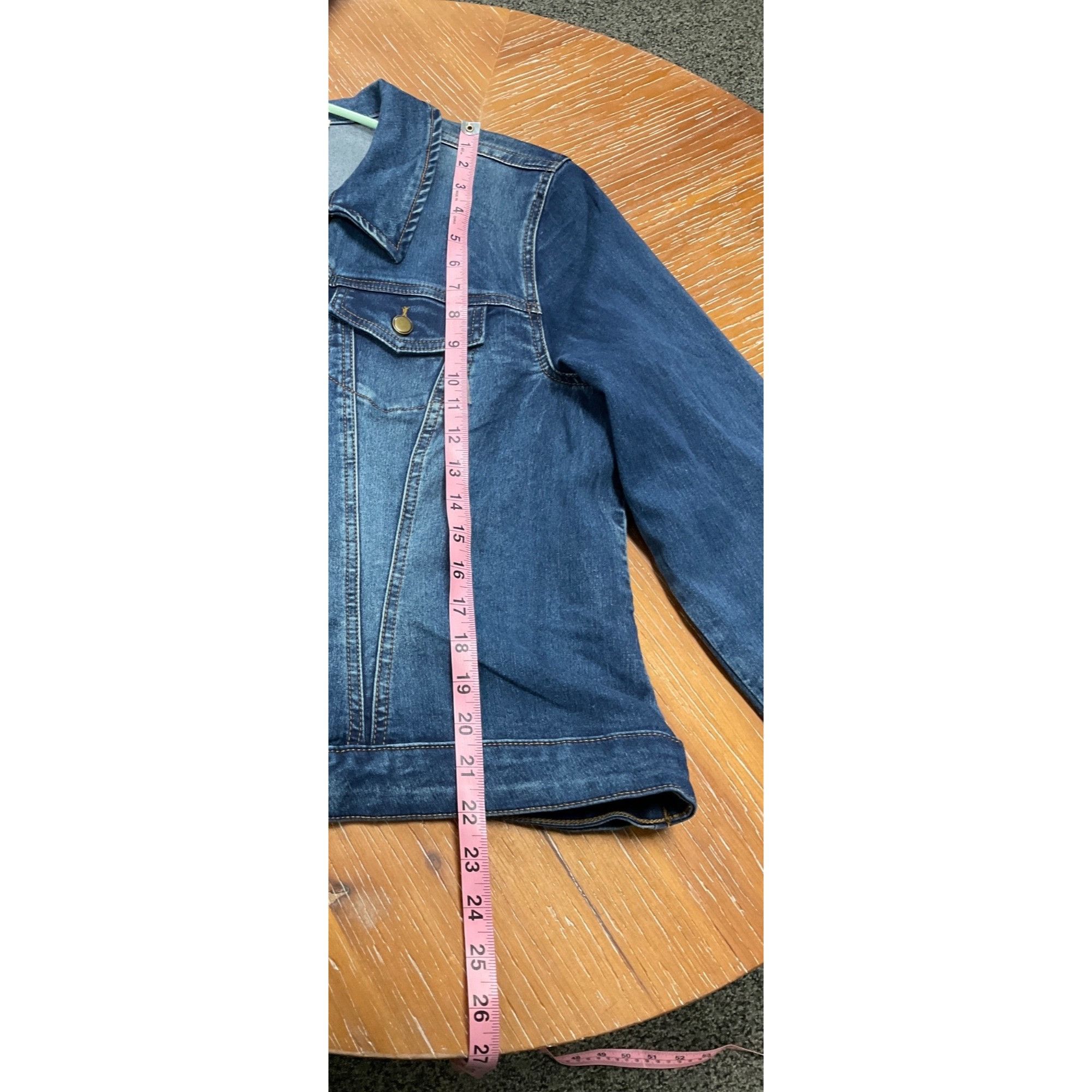 Other Womens Denim Jacket XL By Tribal Jeans Size XL / US 12-14 / IT 48-50 - 4 Thumbnail