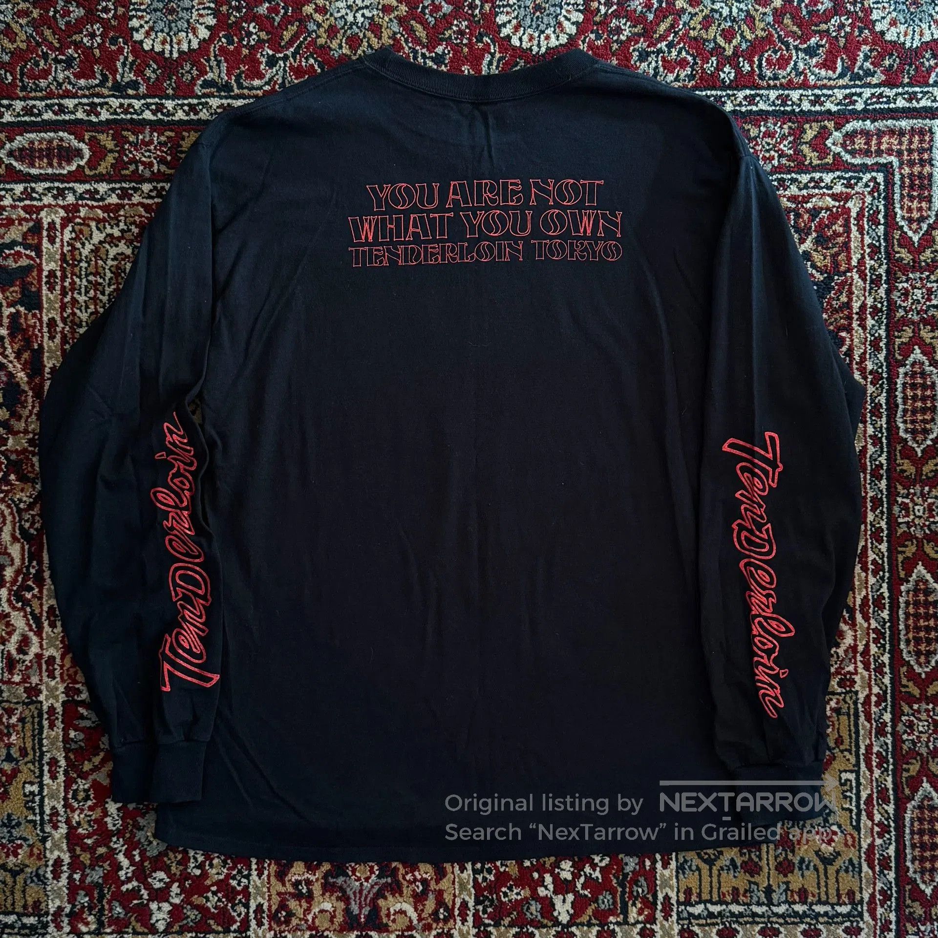 Tenderloin TENDERLOIN Skull Long Sleeve Tee. Size US L / EU 52-54 / 3 - 2 Thumbnail