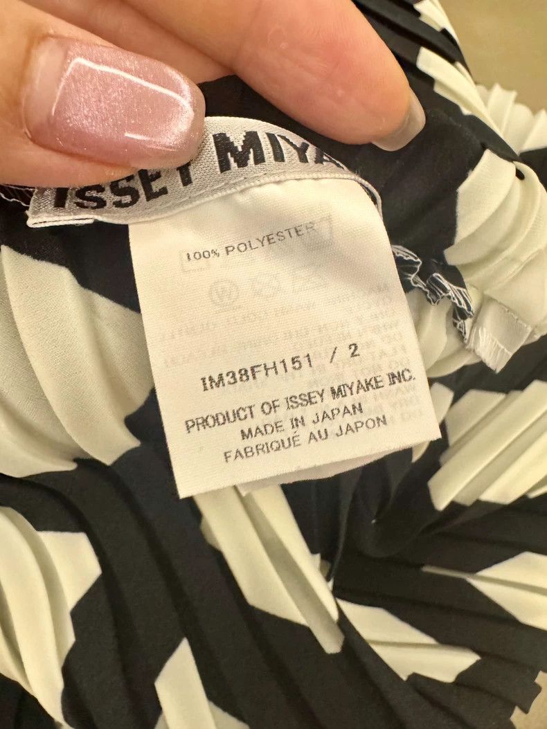 Issey Miyake issey miyake size:2 Black and white checkered dress Size XXS / US 00 / IT 34 - 4 Thumbnail