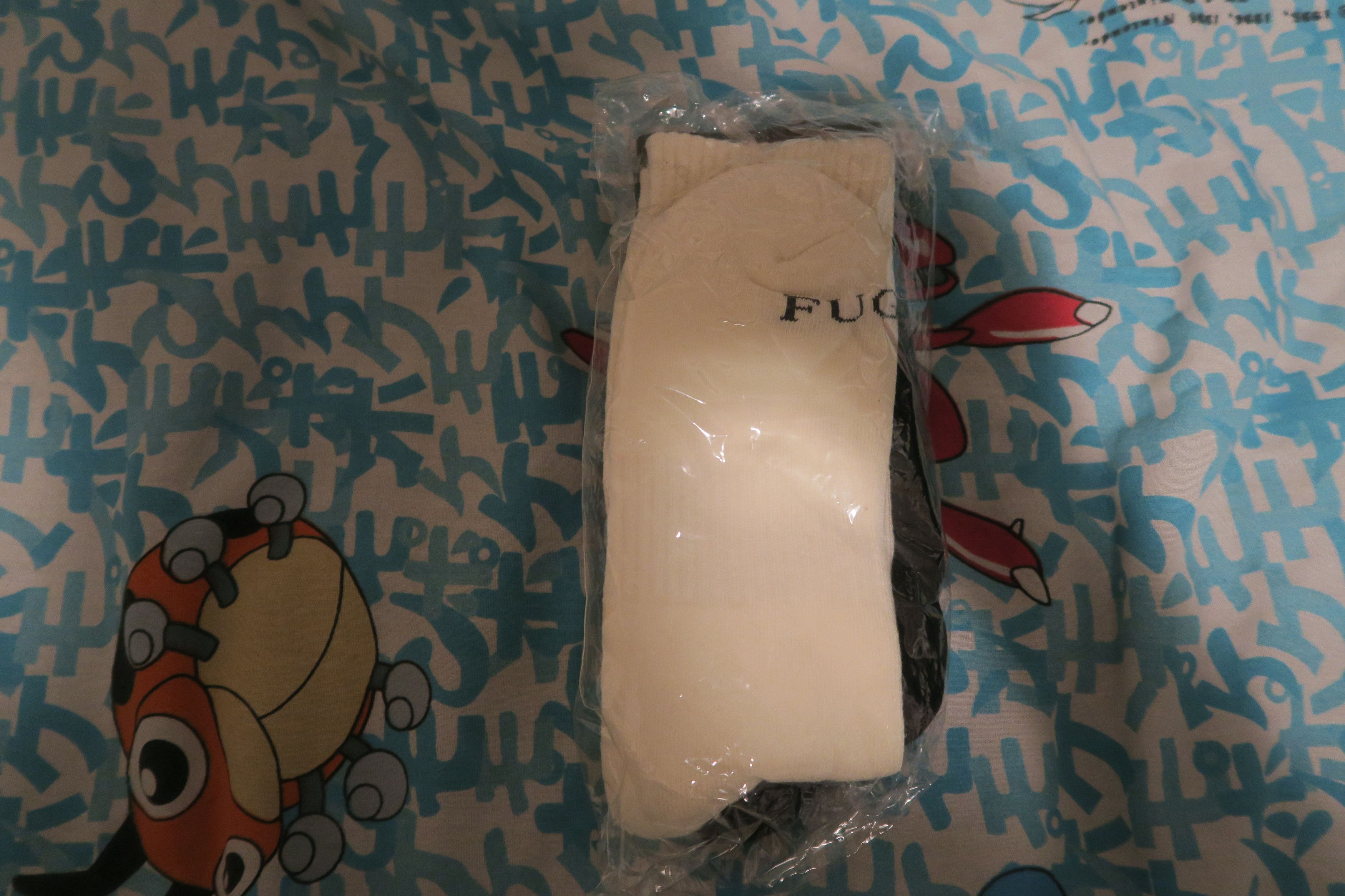 Fugazi Fugazi Farsi Socks 2 Pack Black & Cream Size ONE SIZE - 3 Thumbnail
