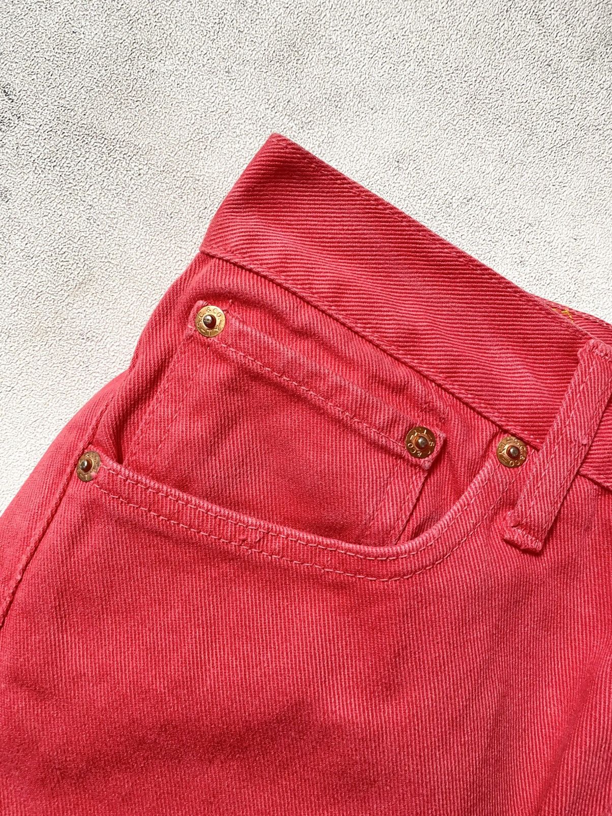 Sugar Cane 🔥RARE🔥 VTG SUGAR CANE RED DENIM Size US 31 - 10 Thumbnail