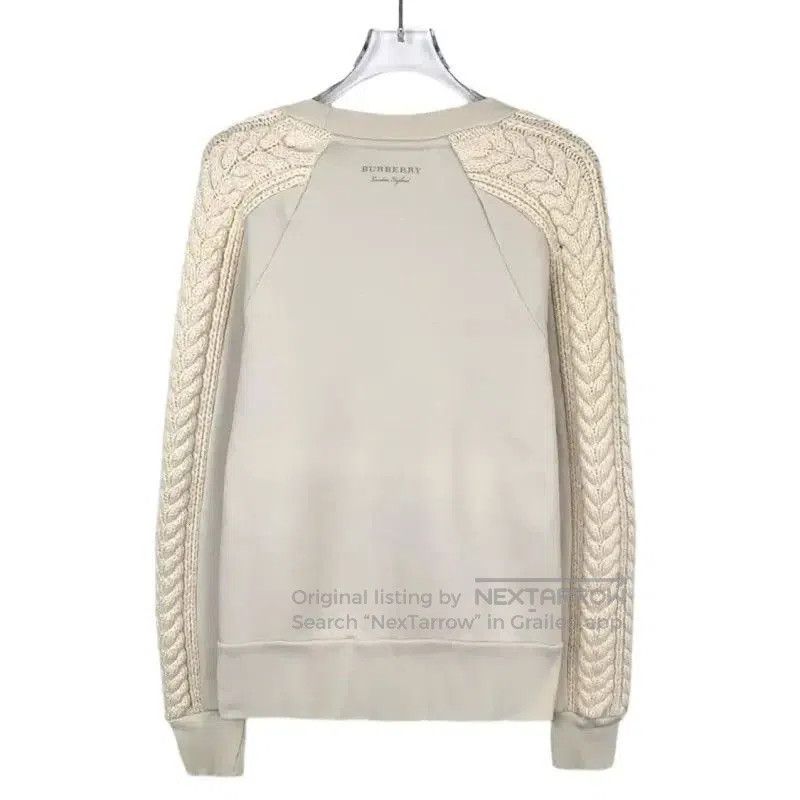 Burberry Burberry Beige Cotton Men's Sweatshirt. Size US S / EU 44-46 / 1 - 2 Thumbnail