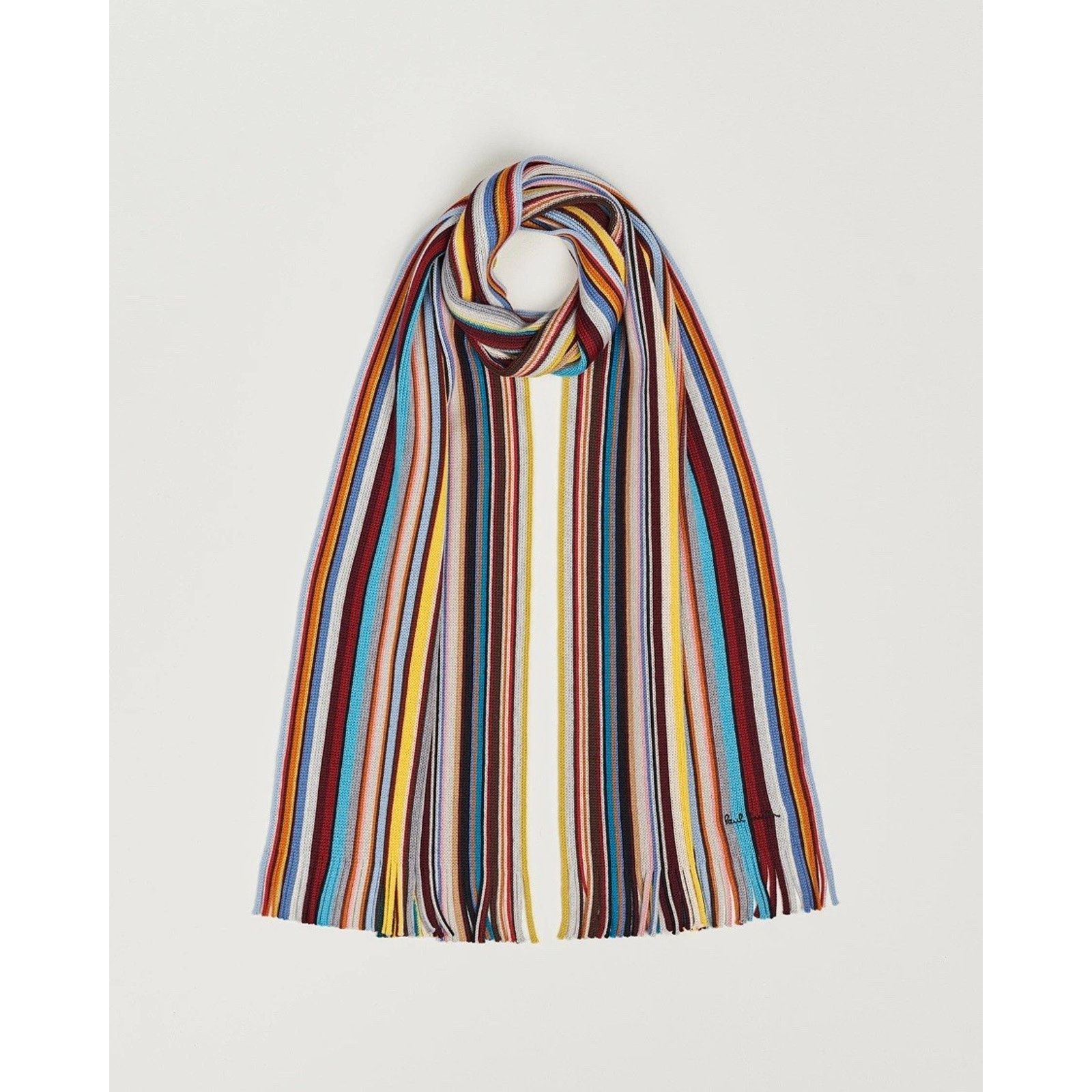 Paul Smith NWT $350 Paul Smith Stripe SCARF HAT GLOVES Gift Box Set Size ONE SIZE - 13 Thumbnail
