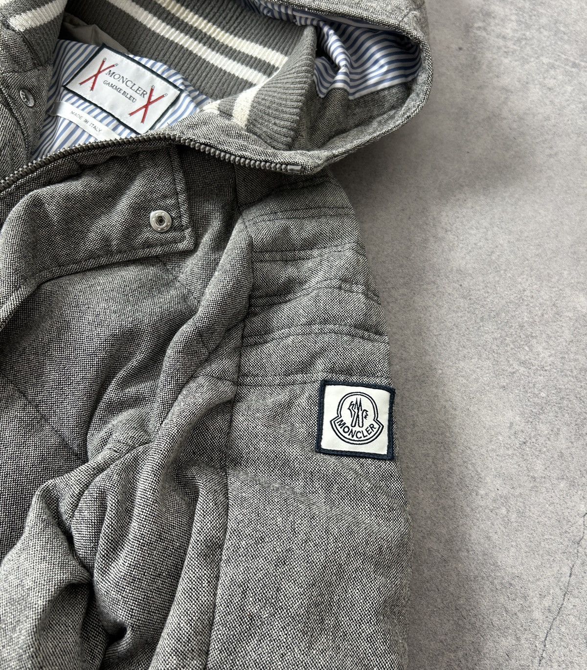 Moncler Gamme Bleu Moncler Gamme Bleu Puffer Parkas jacket mens grey size 4 Size US M / EU 48-50 / 2 - 12 Thumbnail
