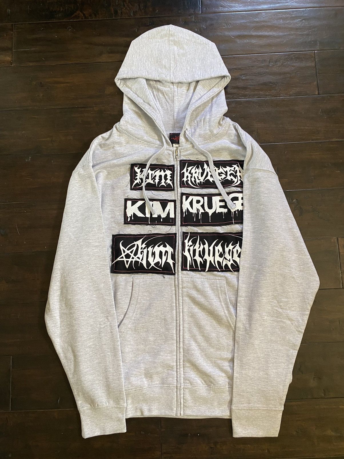 Kim Krueger Burberry Erry Kim Krueger Zip Up Hoodie | Grailed