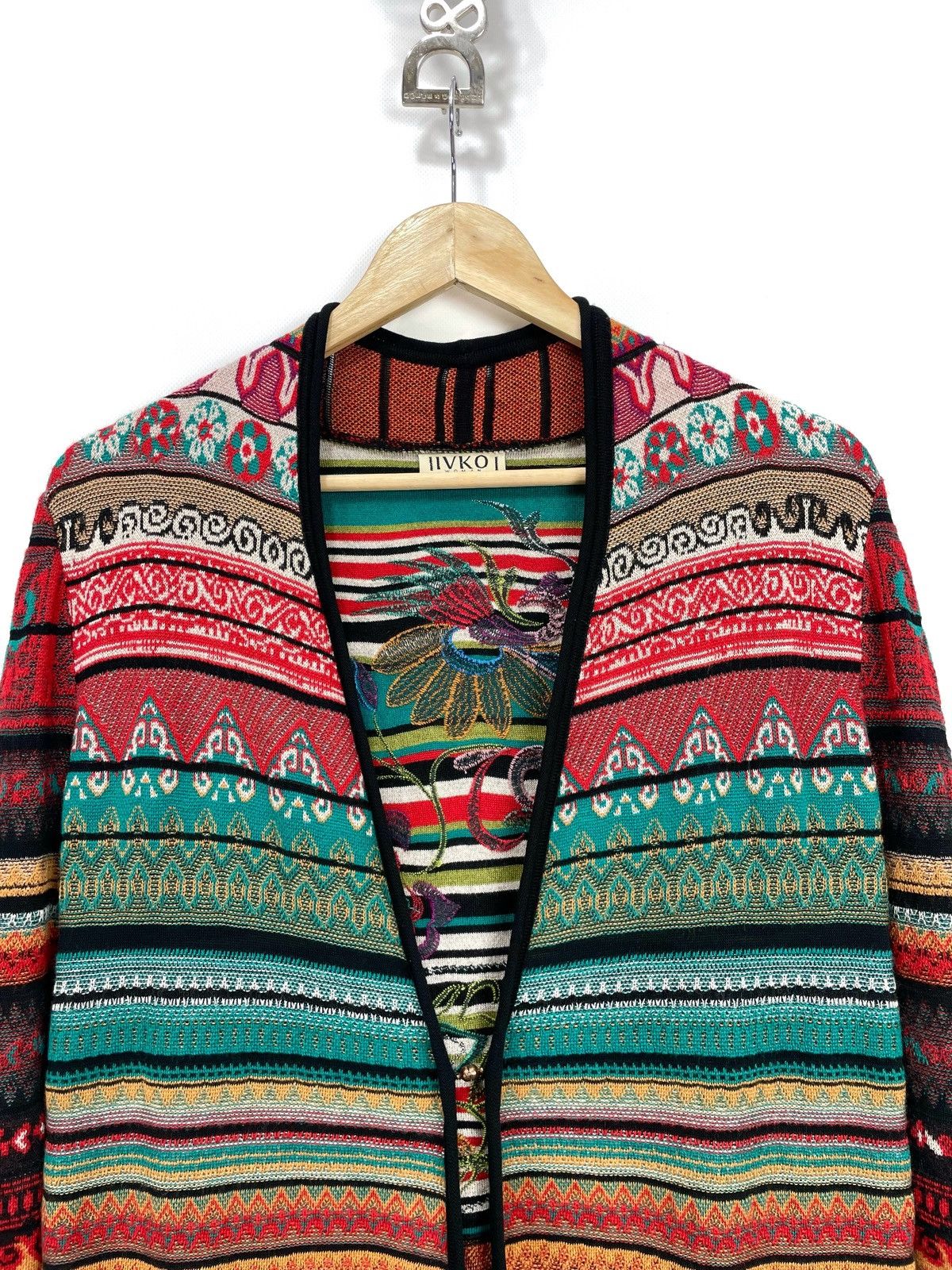 Other IVKO Woman Embroidered Back Cardigan – Size 36 Size S / US 4 / IT 40 - 5 Thumbnail