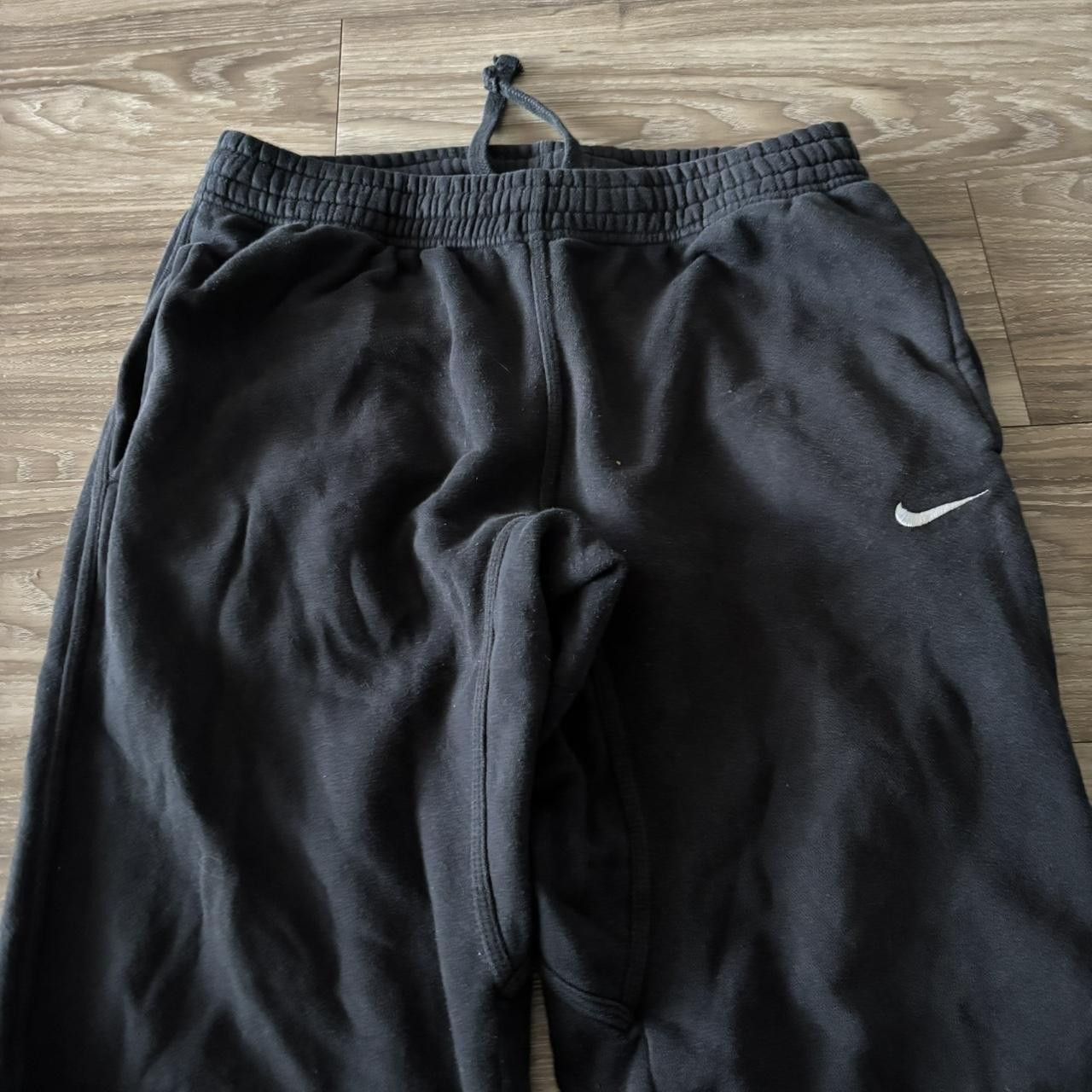 Nike Crazy Vintage Y2K/2000s Black Nike Streetwear Essential Sweatpants! Size M Size US 32 / EU 48 - 4 Thumbnail