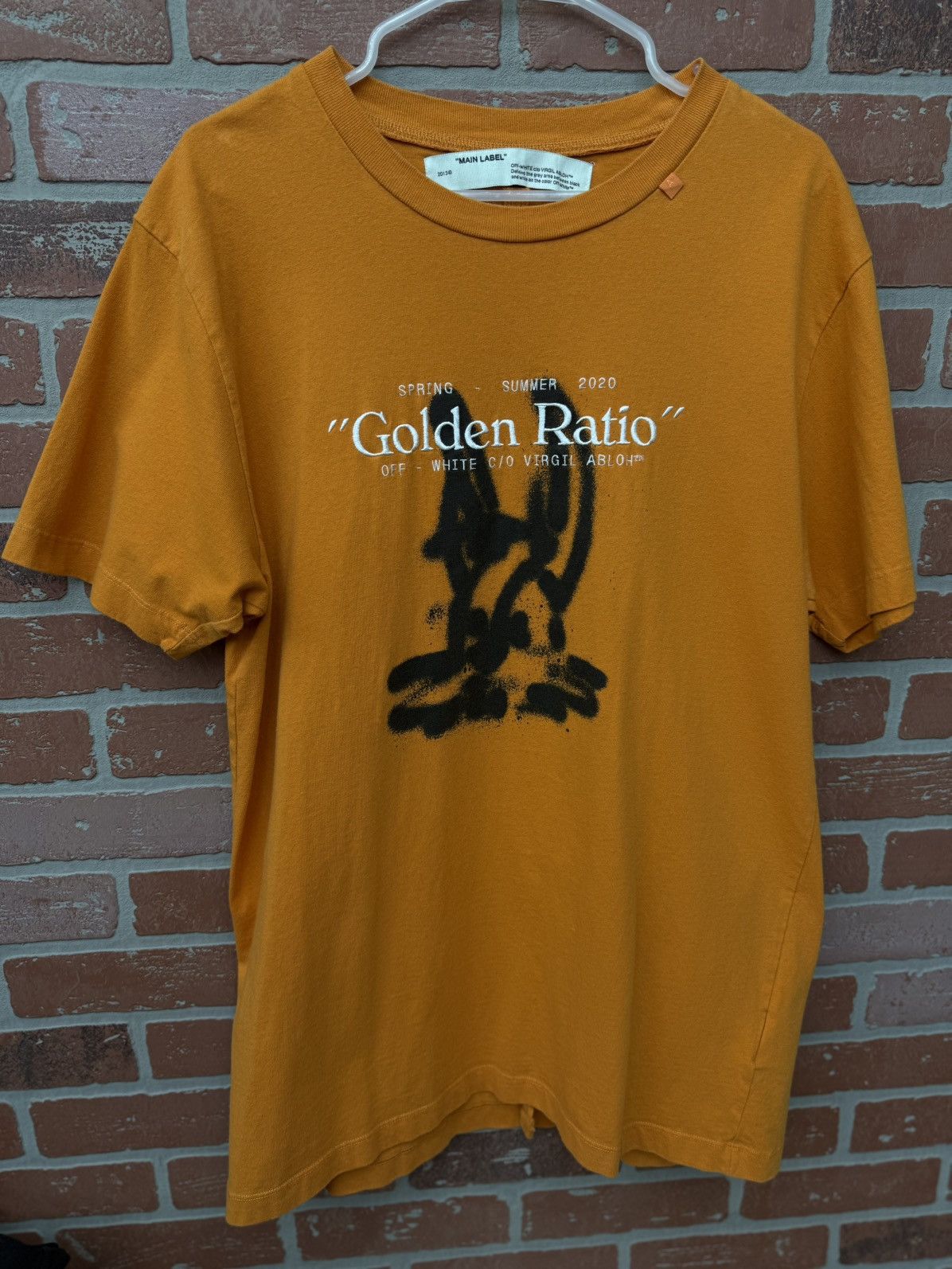 Off-White Off White Virgil Abloh Tee Shirt Size XL Pre Owned 🧼 Size US XL / EU 56 / 4 - 2 Thumbnail
