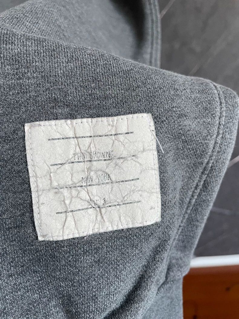 Thom Browne Thom Browne Gray wool joggers Size US 41 - 2 Thumbnail
