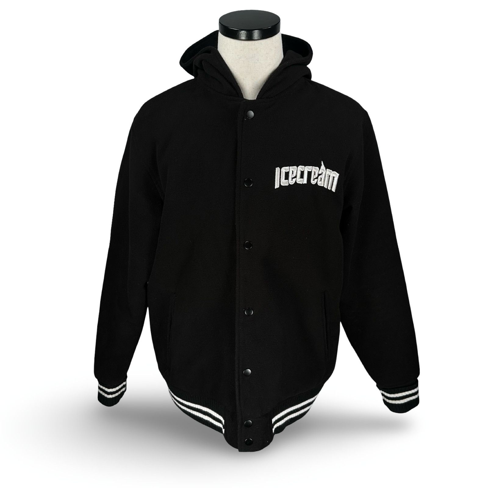 & Other Stories Ice Cream Billionaire Boy Club BBC Bomber Jacket Men L Black Size US L / EU 52-54 / 3 - 1 Thumbnail