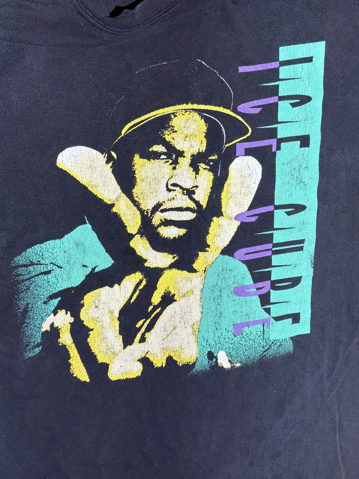 Other Ice Cube Black Graphic Tee Size US XL / EU 56 / 4 - 4 Thumbnail