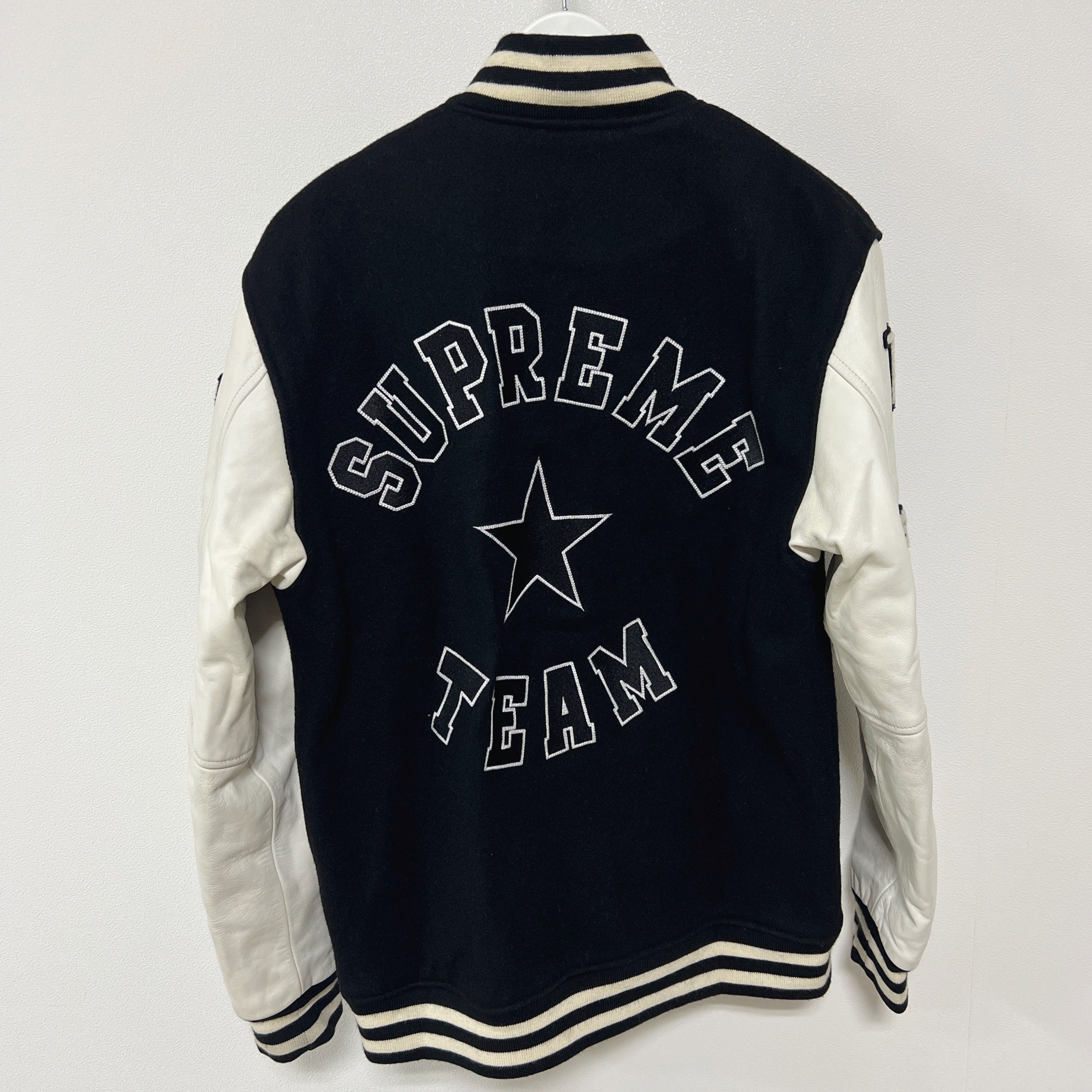 Supreme Supreme AW06 All City Baseball Varsity Jacket Black White Size US M / EU 48-50 / 2 - 2 Thumbnail