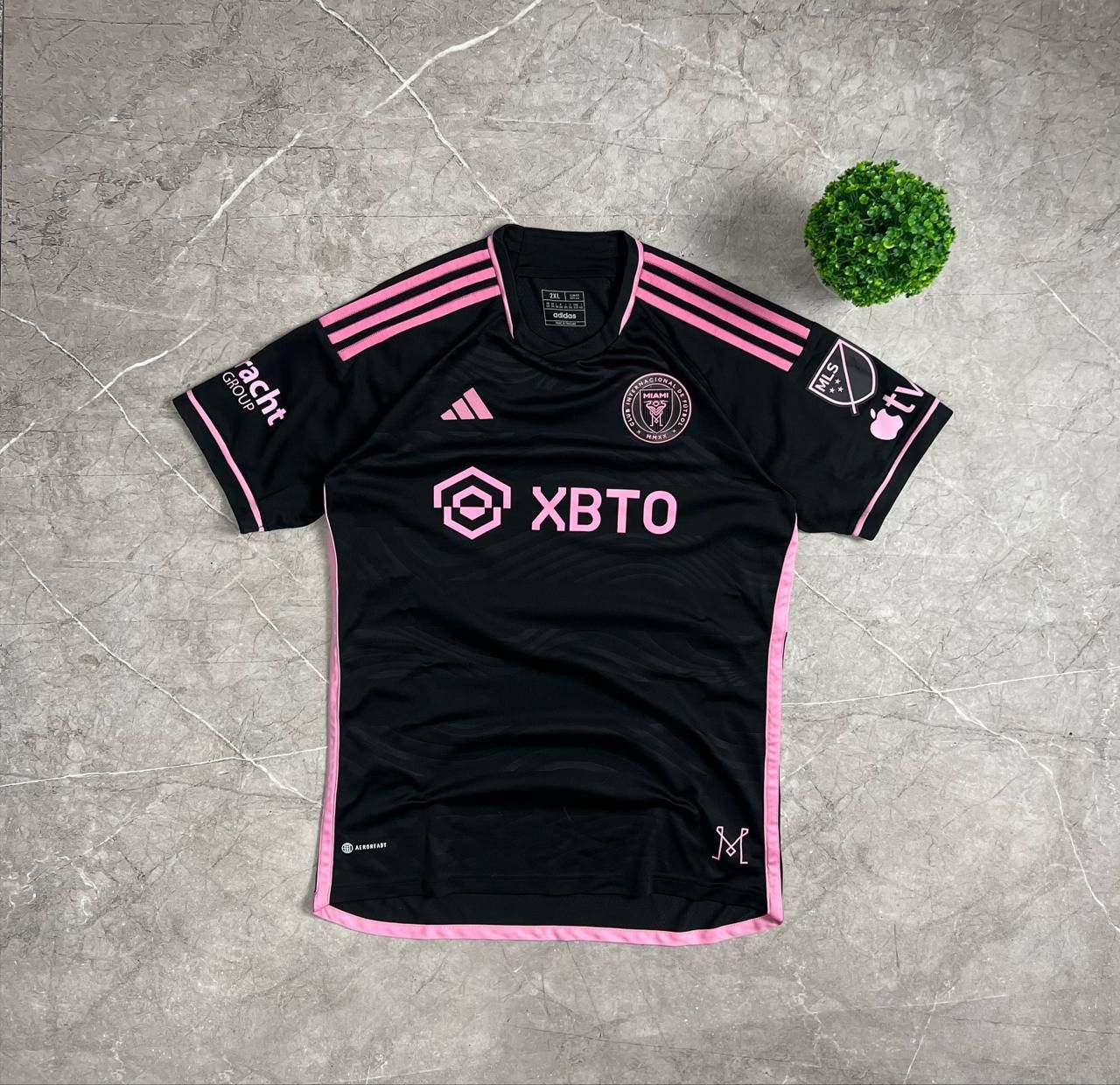 Adidas Adidas Inter Miami 2022 Away Men's Football Soccer Size US XXL / EU 58 / 5 - 1 Thumbnail