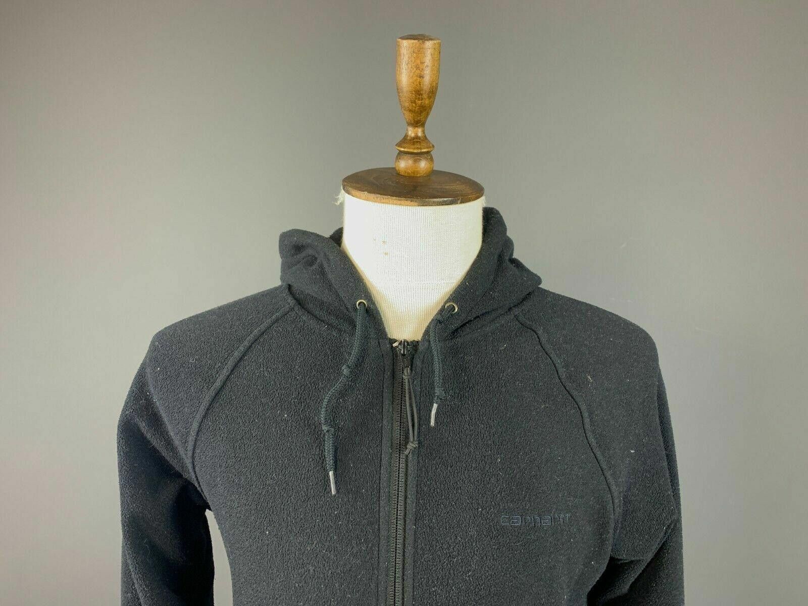 Carhartt Men Carhartt Outdoor Black Fleece Hoodie Sweater Jacket Size US S / EU 44-46 / 1 - 2 Thumbnail