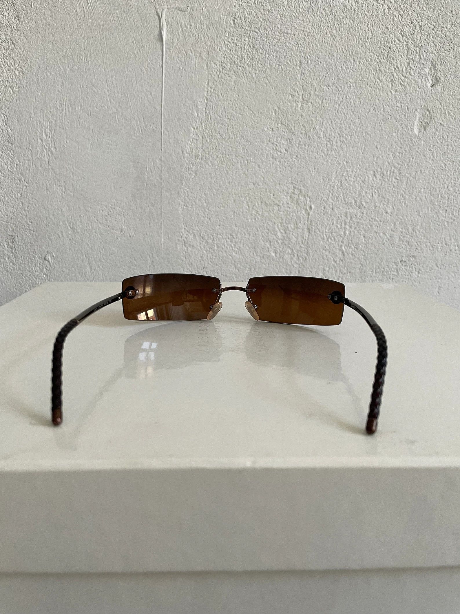 Chanel CHANEL SUNGLASSES 4047 LOGO Wrap Metal 4017 Size ONE SIZE - 3 Thumbnail