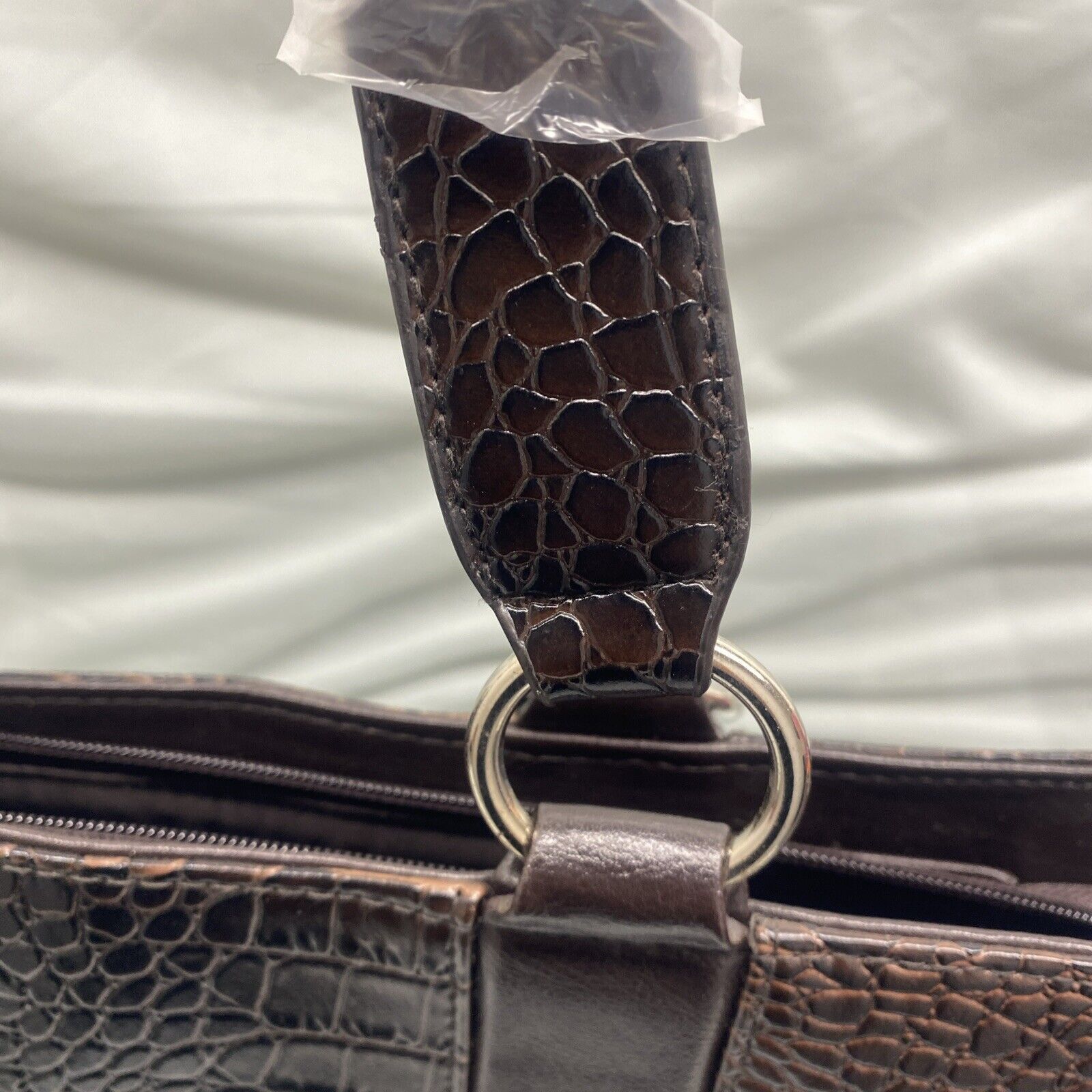 Coldwater Creek Coldwater Creek Faux Crocodile Leather Shoulder bag NEW Size ONE SIZE - 6 Thumbnail