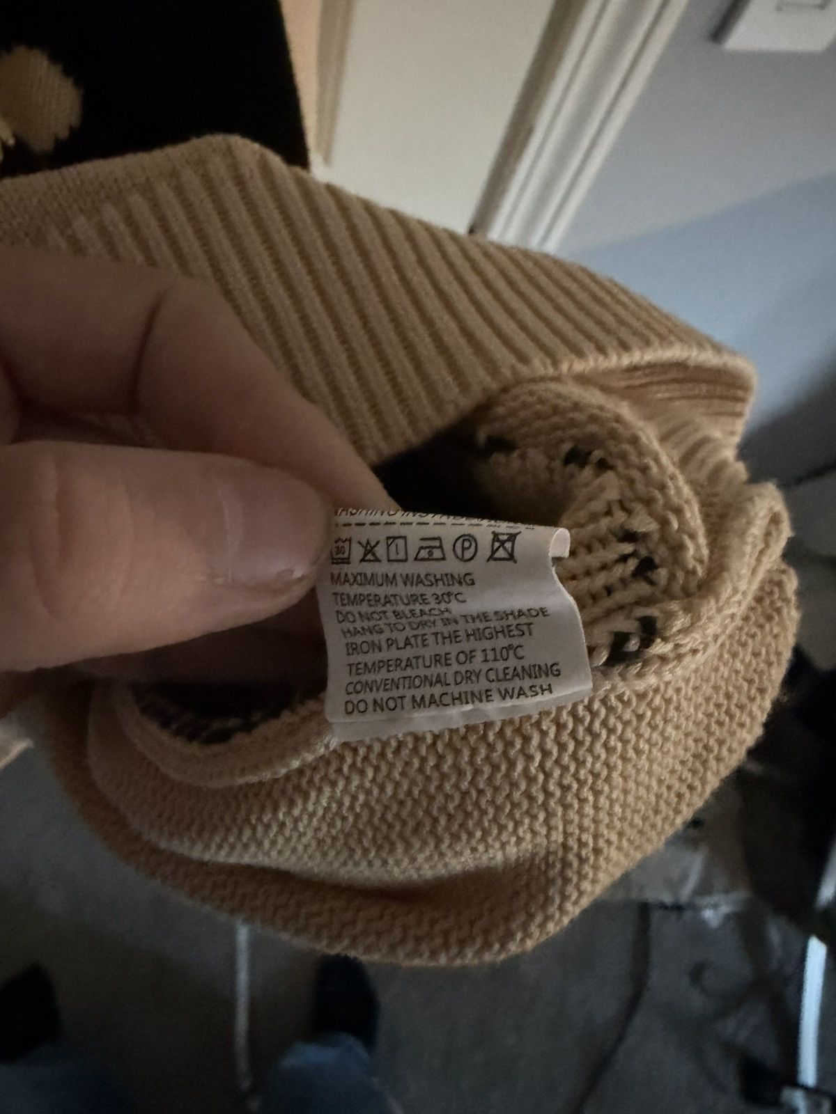 Other Drain Gallery "Aphex Twin" Logo Knit Sweater Fan Made Size US M / EU 48-50 / 2 - 5 Thumbnail