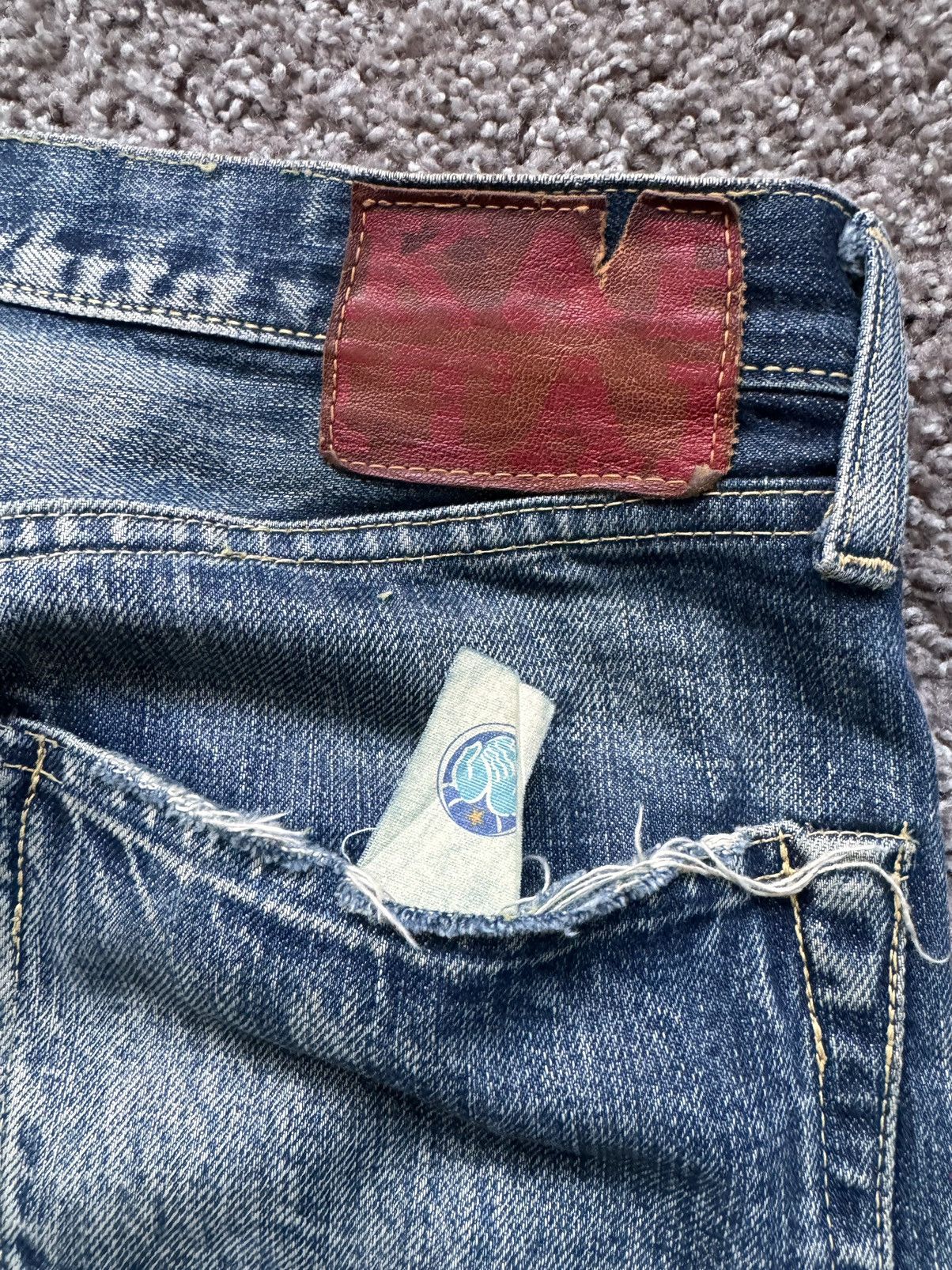 Kapital Kapital Patchwork Denim Jeans Size US 32 / EU 48 - 6 Thumbnail