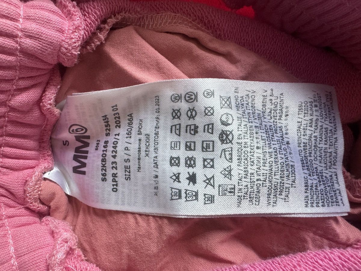 MM6 Pink Distressed Lounge Pants Size 30" / US 8 / IT 44 - 7 Thumbnail