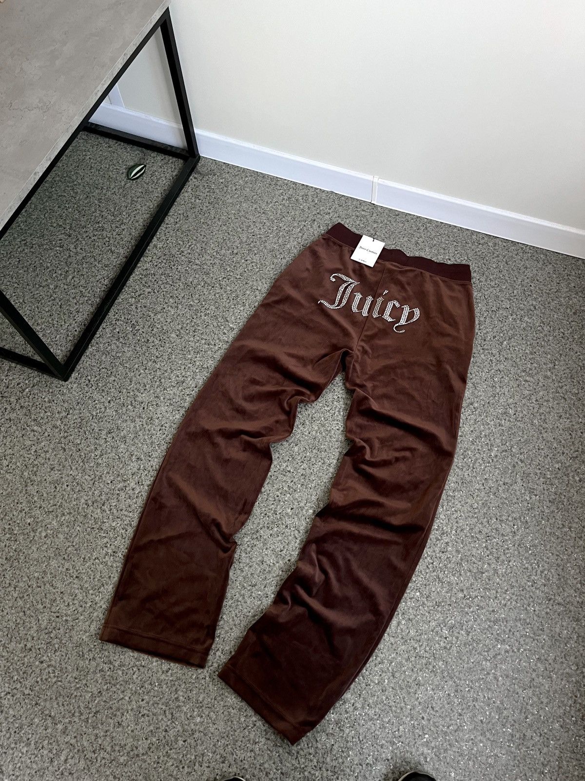 Juicy Couture × Juicy Couture Jeans Juice Couture velour pants sz L Size 30" / US 8 / IT 44 - 1 Thumbnail
