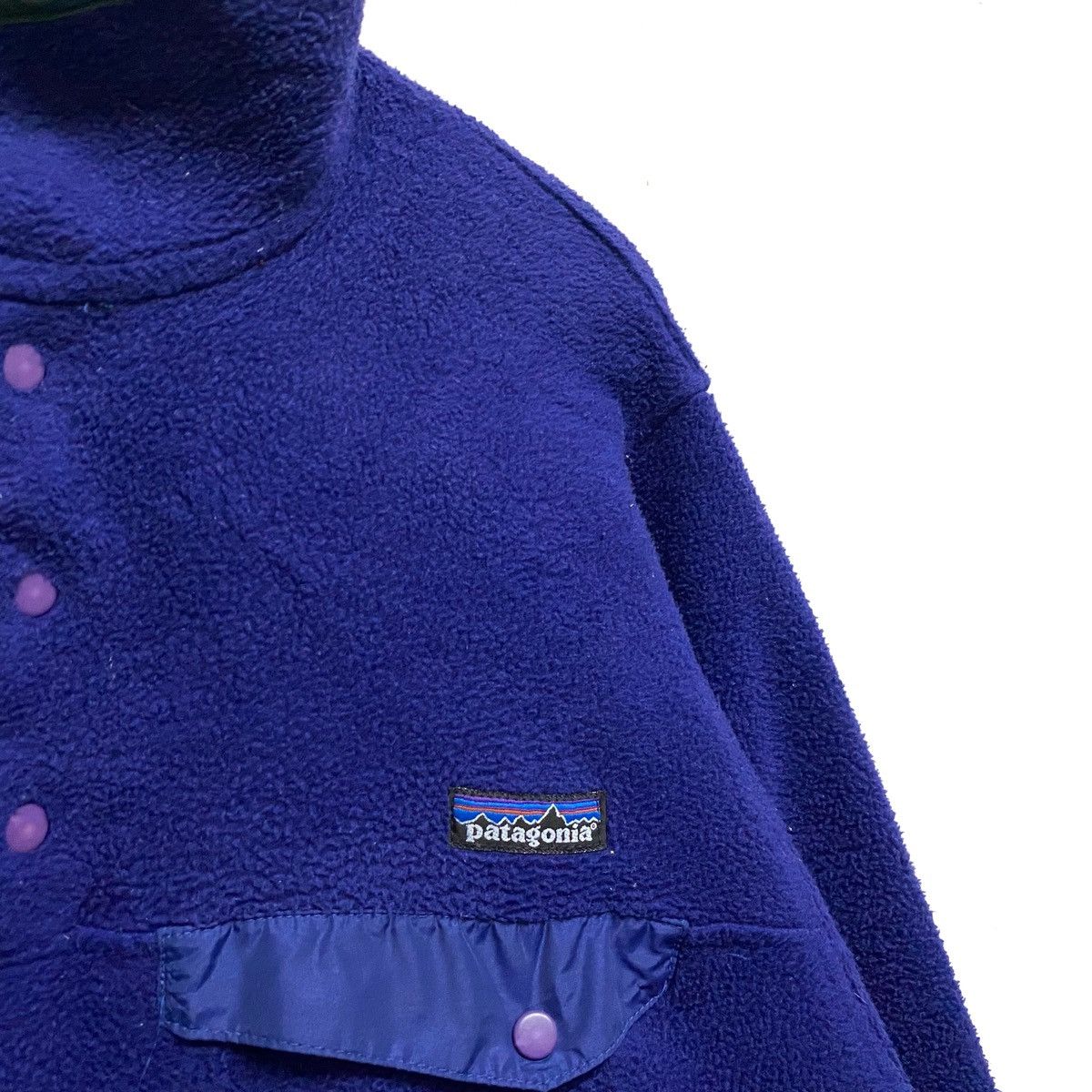 Patagonia Vintage PATAGONIA Synchilla Retro Snap Button Jacket Size US XS / EU 42 / 0 - 2 Thumbnail