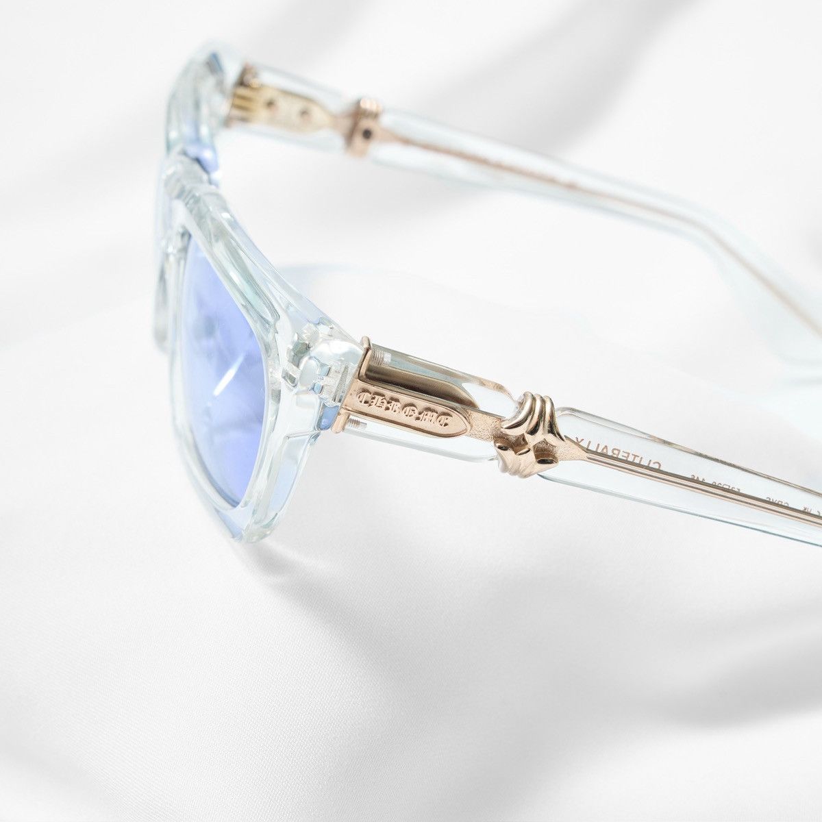 Chrome Hearts CHROME HEARTS CLITERALLY CRYSTAL SUNGLASSES Size ONE SIZE - 3 Thumbnail
