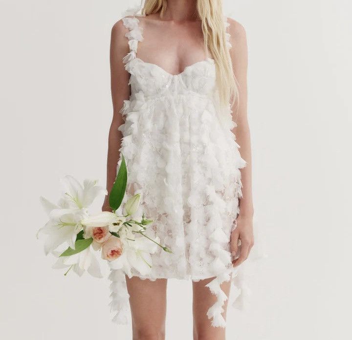 For Love & Lemons Bellatrix Babydoll Mini Dress For Love & Lemons Size S / US 4 / IT 40 - 1 Thumbnail