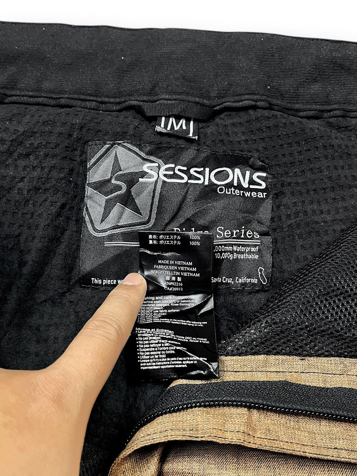 Sessions Sessions Ridge Series Gridlock Heather Snowboard Cargo Pants Size US 36 / EU 52 - 9 Thumbnail