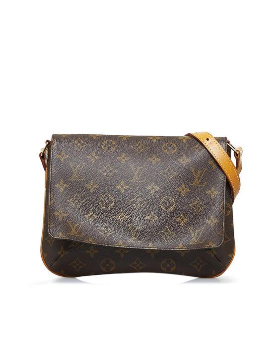 LOUIS VUITTON Monogram Musette tango Shoulder Bag long M51388 LV