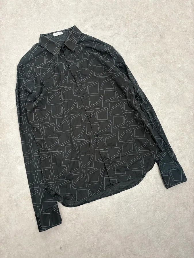 Dior SS2007 Dior Black Stars Shirt Size US M / EU 48-50 / 2 - 4 Thumbnail