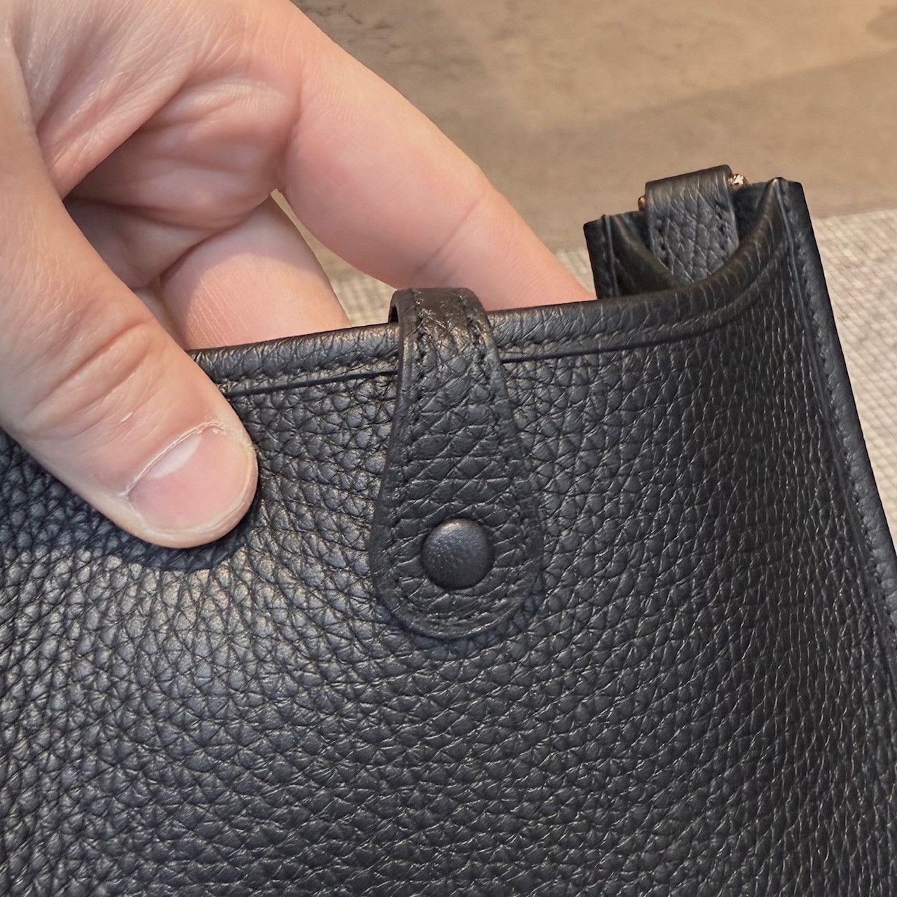 Hermes Hermès 2022 Black Taurillon Evelyne 16 TPM Amazone Bag Size ONE SIZE - 15 Thumbnail