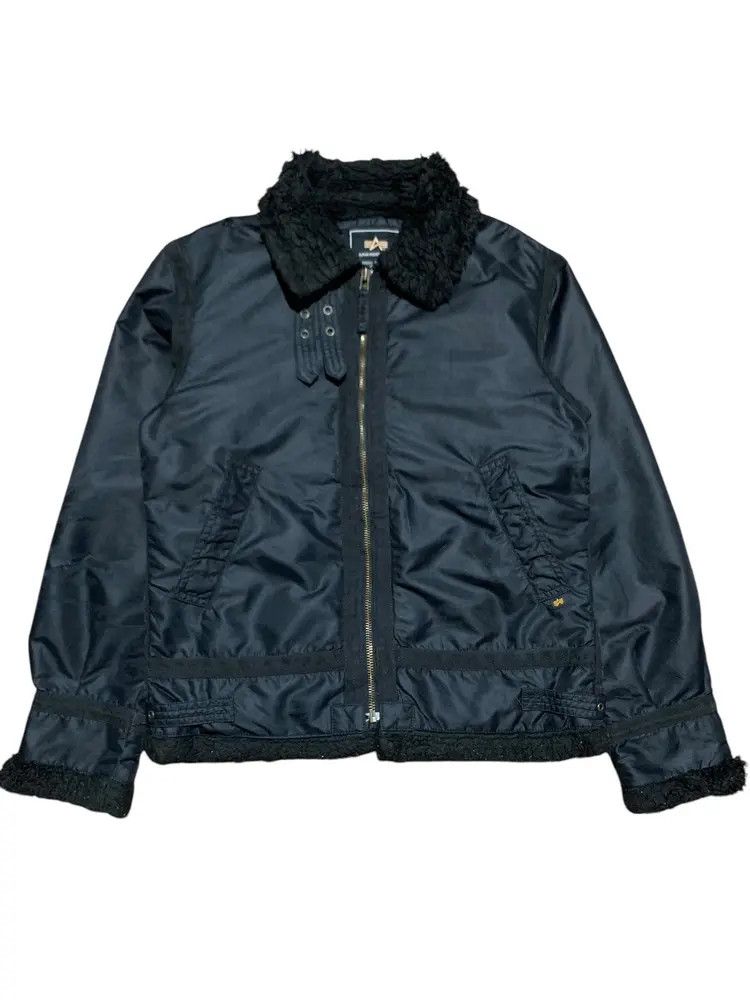 Alpha Industries Alpha Industries - vkei style bondage nylon biker jacket Size US M / EU 48-50 / 2 - 6 Thumbnail