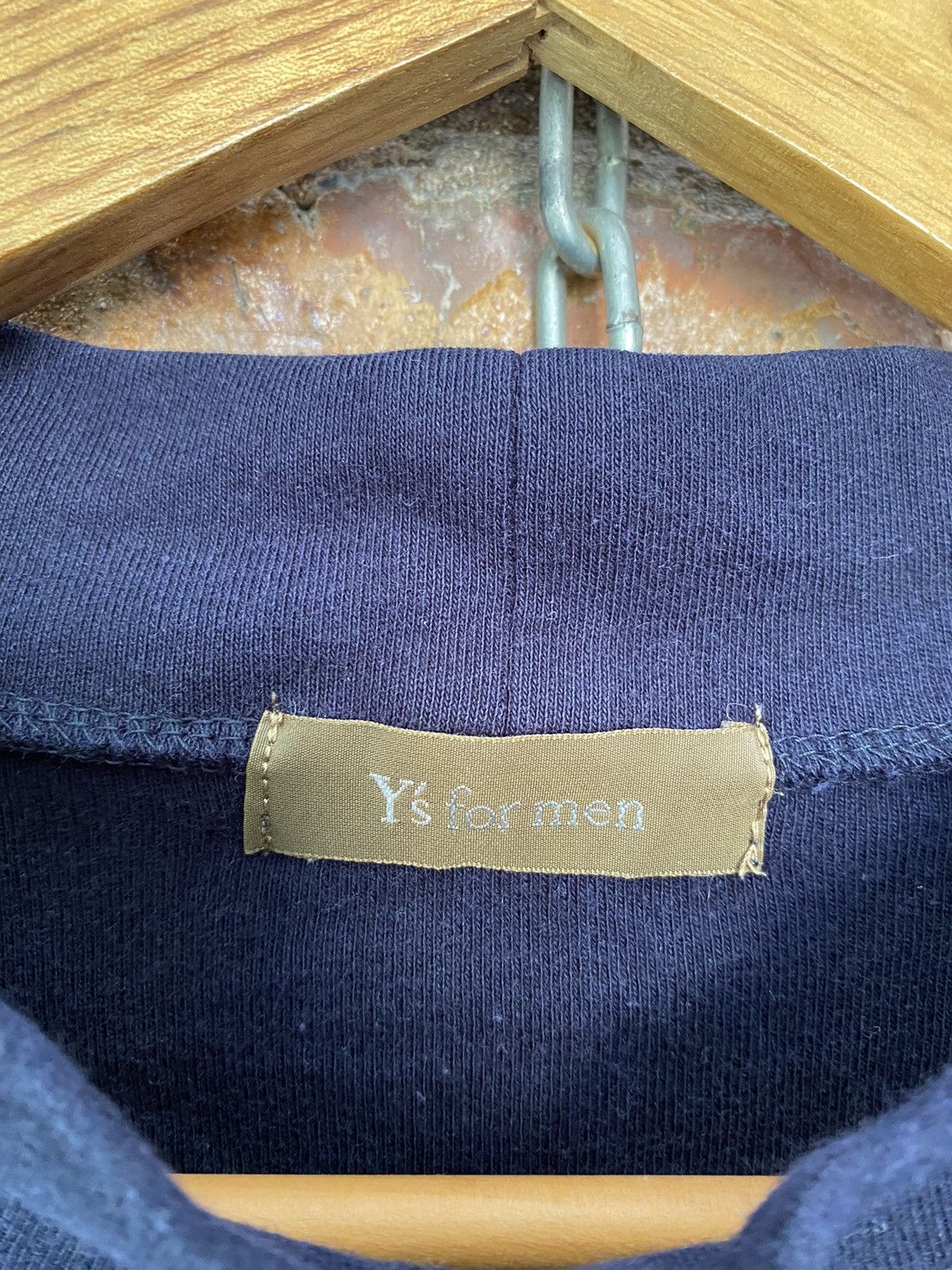 Yohji Yamamoto 90s High Neck Shoulders pocket Size US M / EU 48-50 / 2 - 9 Thumbnail