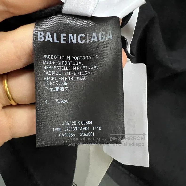 Other Balenciaga Black Logo Short Sleeve Tee. Size US S / EU 44-46 / 1 - 3 Thumbnail