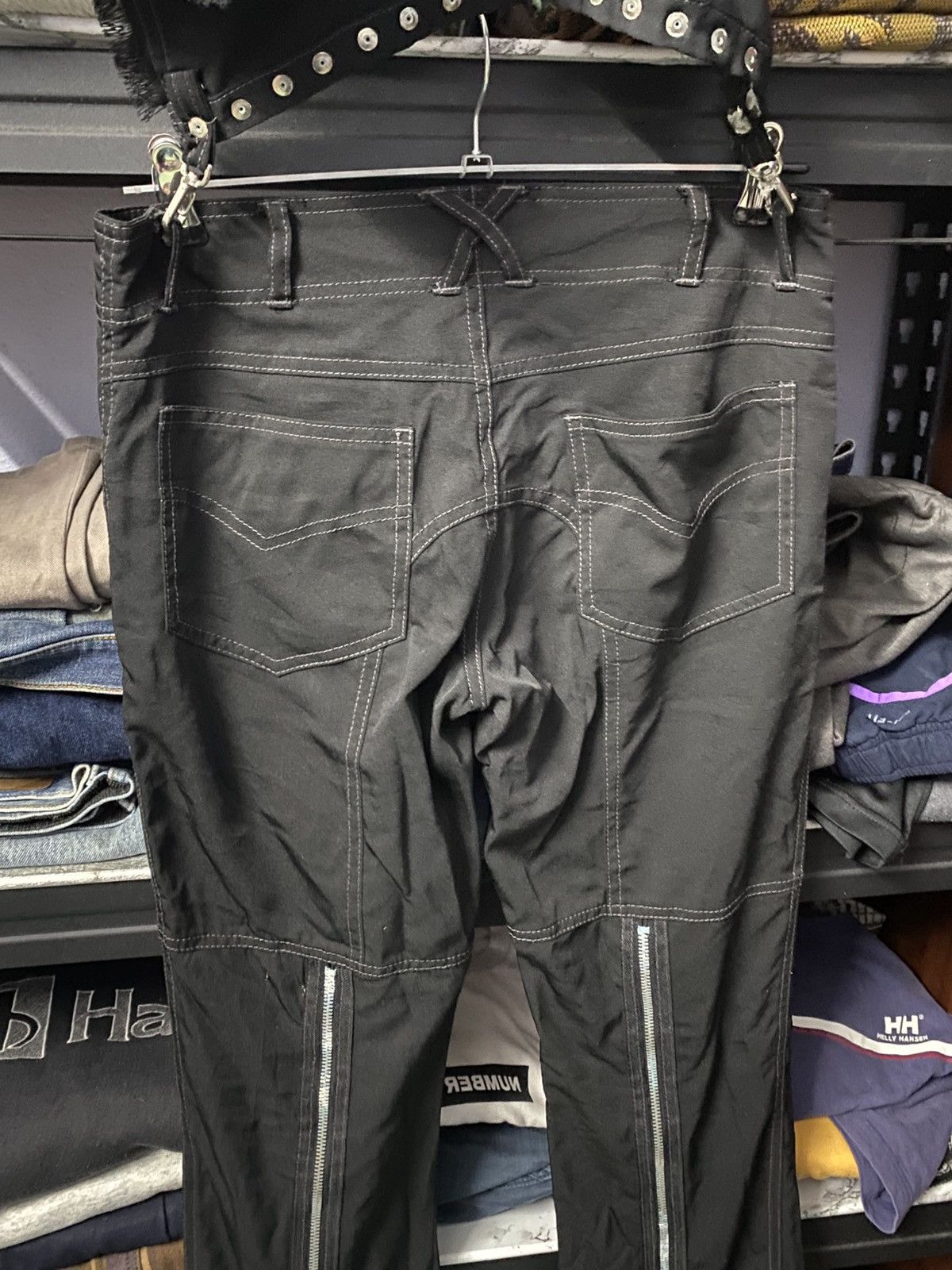 Japanese Brand Algonquins Punks Bondage Pants Size US 32 / EU 48 - 7 Thumbnail