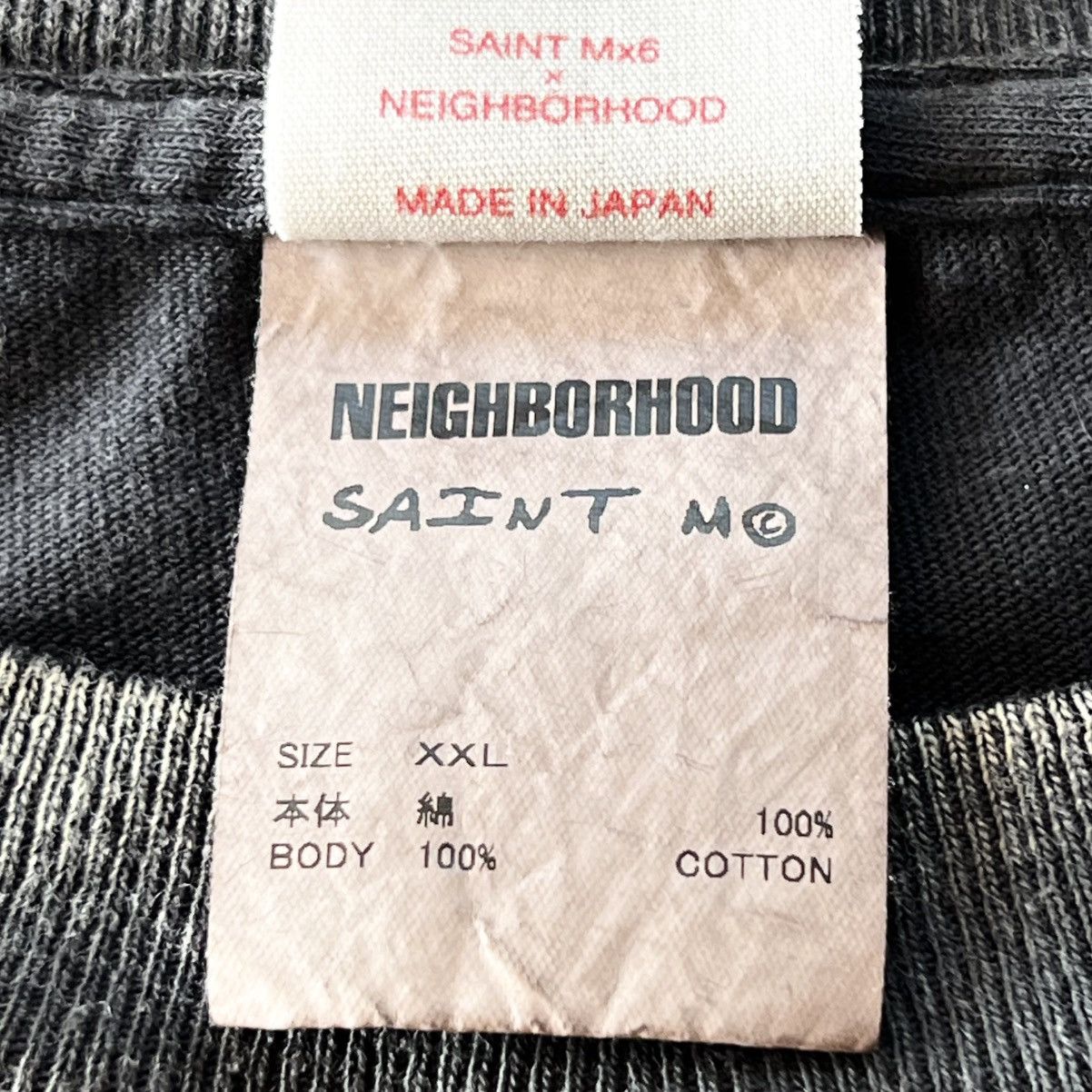 Neighborhood × Saint Michael ❤️‍🔥 SPEED KILLS L/S : SAINT HOOD : JAPANESE BRAND COLAB. Size US XXL / EU 58 / 5 - 18 Thumbnail