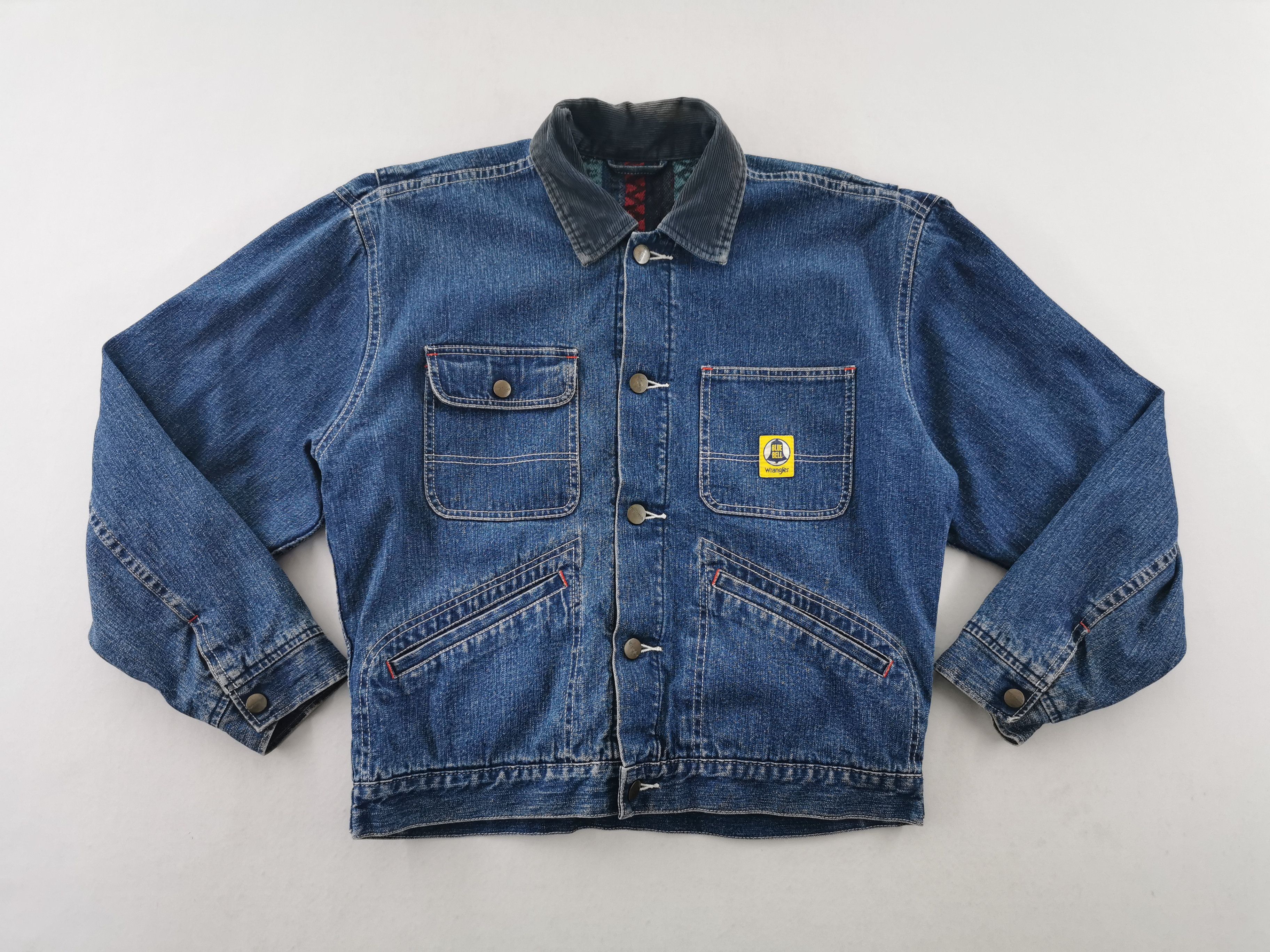 Wrangler Vintage 90's Wrangler Blue Bell Denim Jeans Jacket Size M Size US M / EU 48-50 / 2 - 3 Thumbnail
