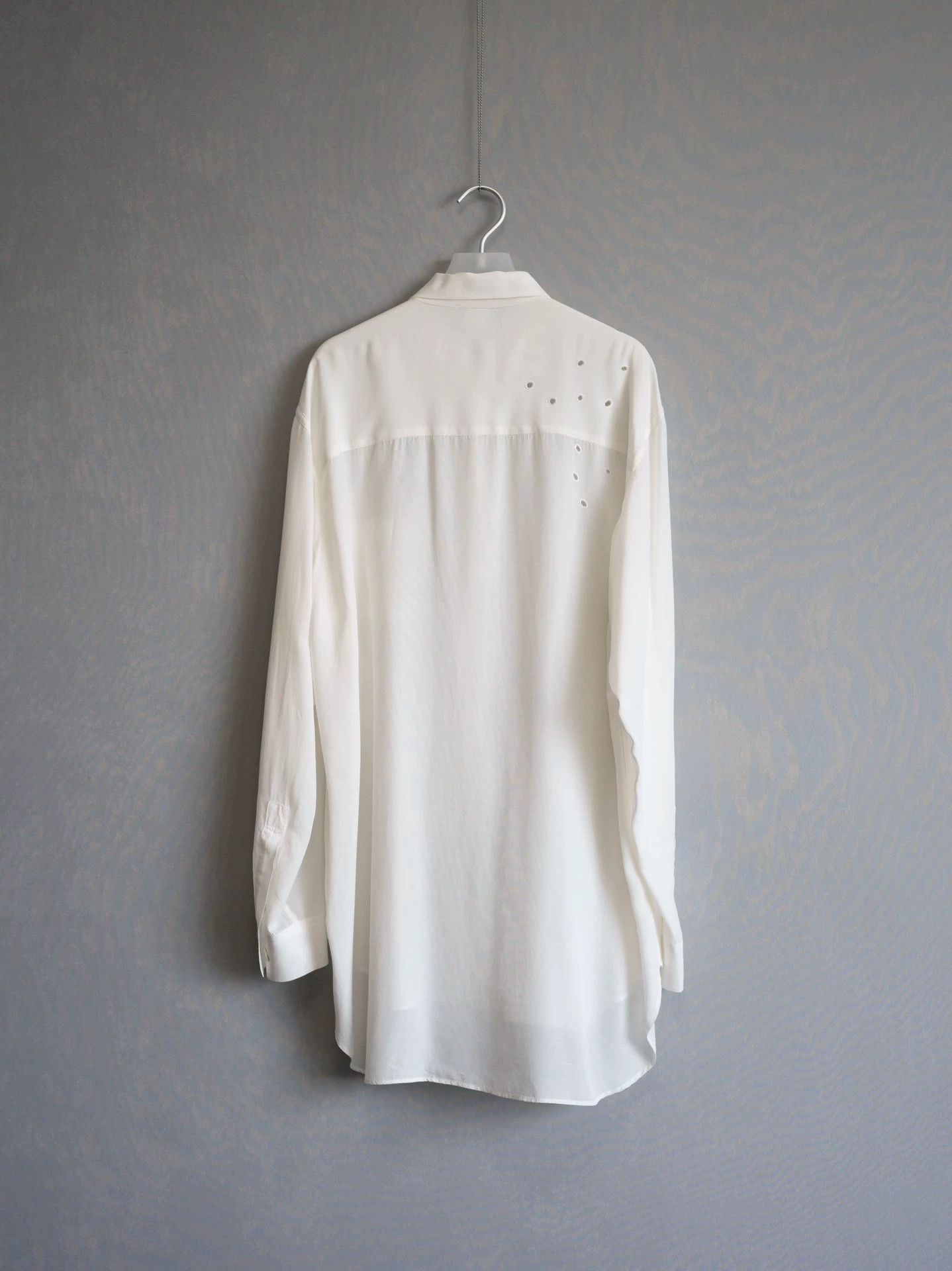 Yohji Yamamoto Yohji Yamamoto 92SS Bullet Hole Cutout Shirt Size US M / EU 48-50 / 2 - 3 Thumbnail