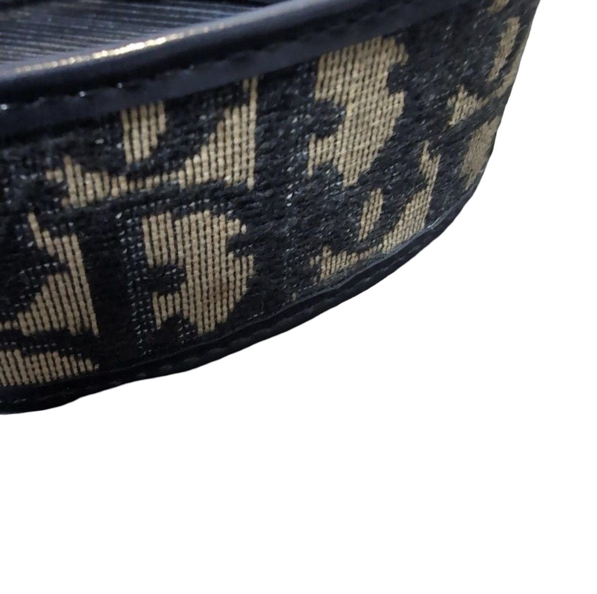 Dior Christian Dior Wide Trotter Monogram Canvas Leather Belt 📏65 Size ONE SIZE - 12 Thumbnail