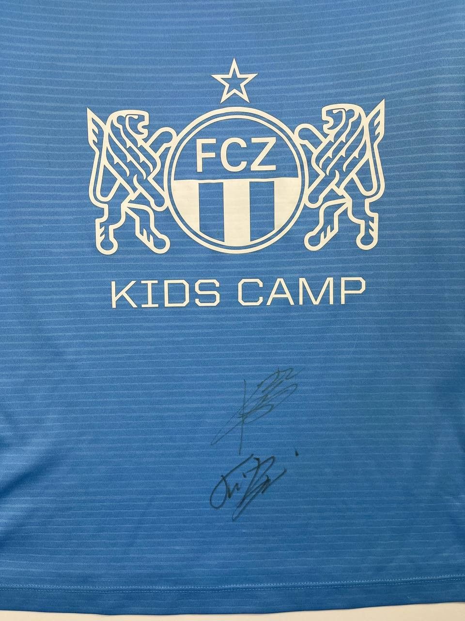 Nike Nike Fc Zurich Football Shirt Jersey Blue Signed Size XL Size US S / EU 44-46 / 1 - 2 Thumbnail