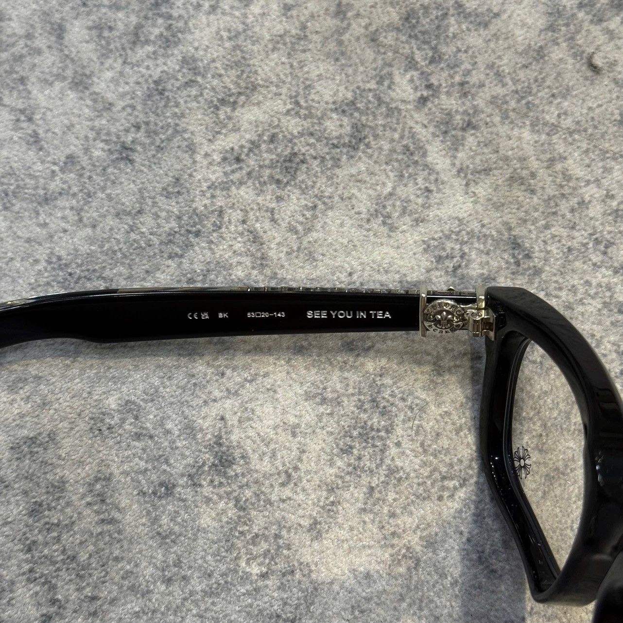 Chrome Hearts CHROME HEARTS SEE YOU IN TEA BLACK Size ONE SIZE - 5 Thumbnail